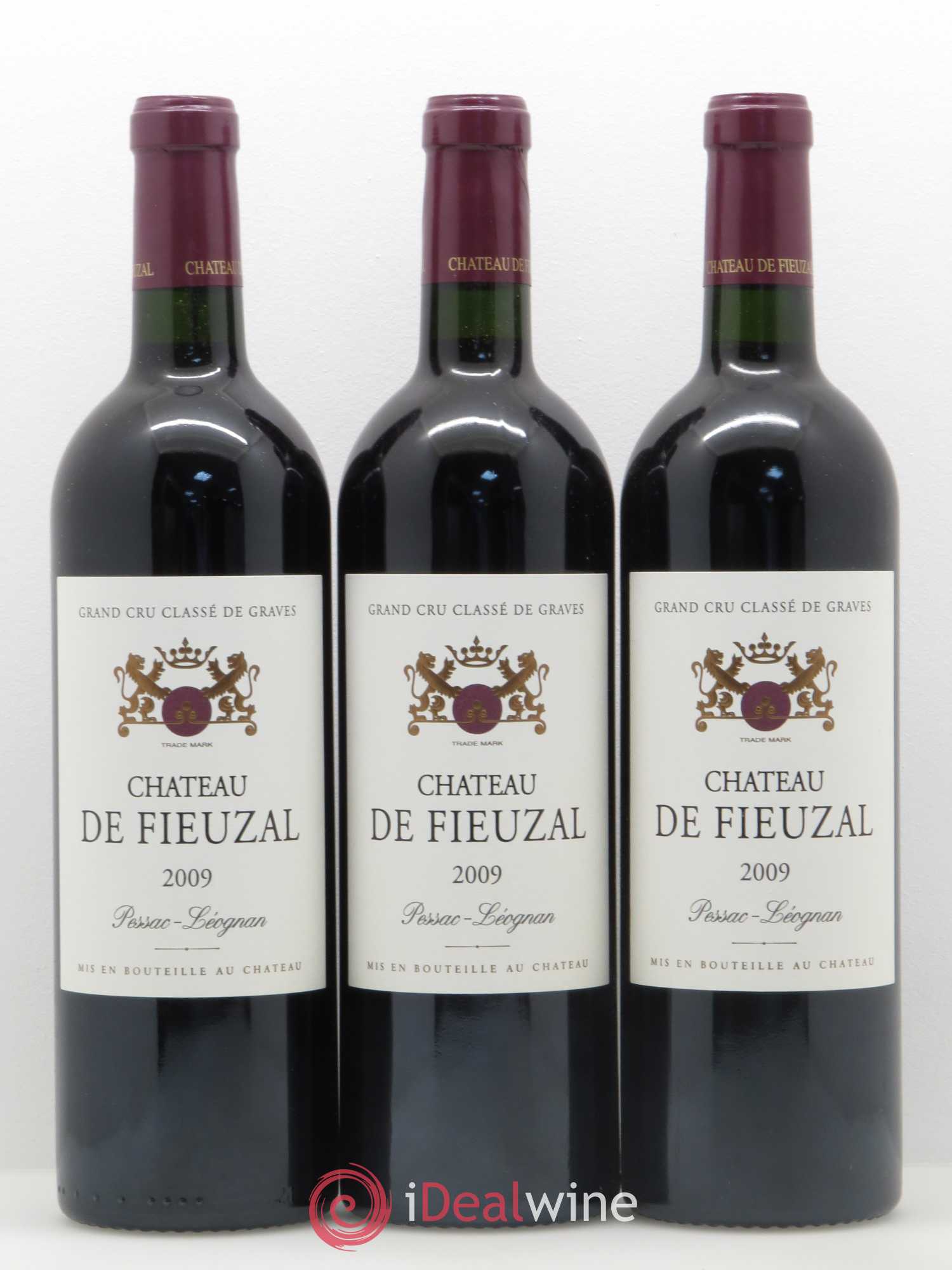 Château de Fieuzal Cru Classé de Graves 2009 - Lot de 12 bouteilles - 1
