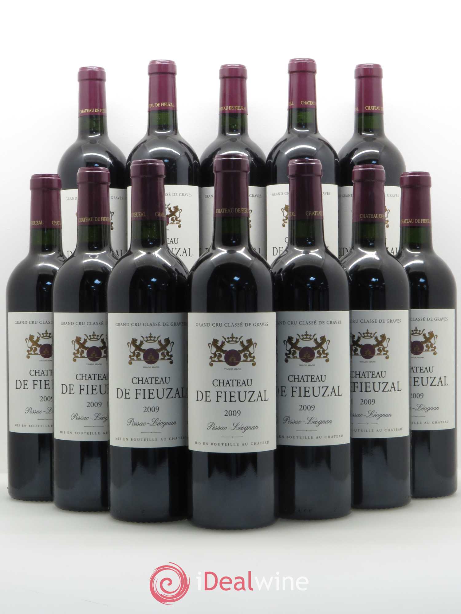 Château de Fieuzal Cru Classé de Graves 2009 - Lot de 12 bouteilles - 0