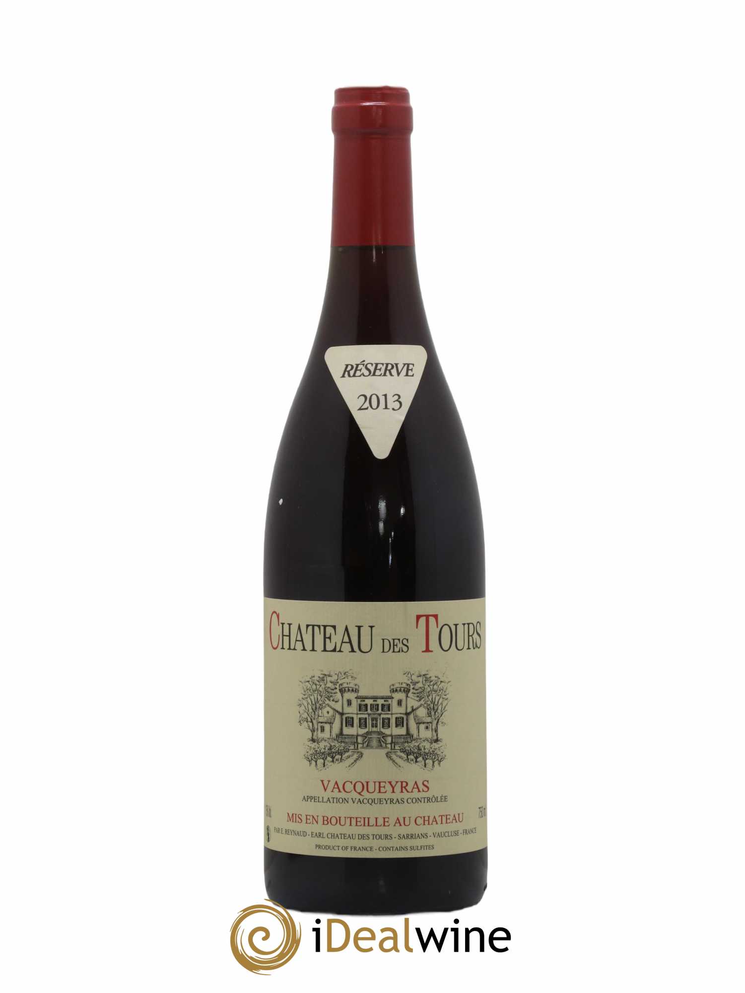 Vacqueyras Château des Tours Emmanuel Reynaud 2013 - Lot of 1 bottle - 0