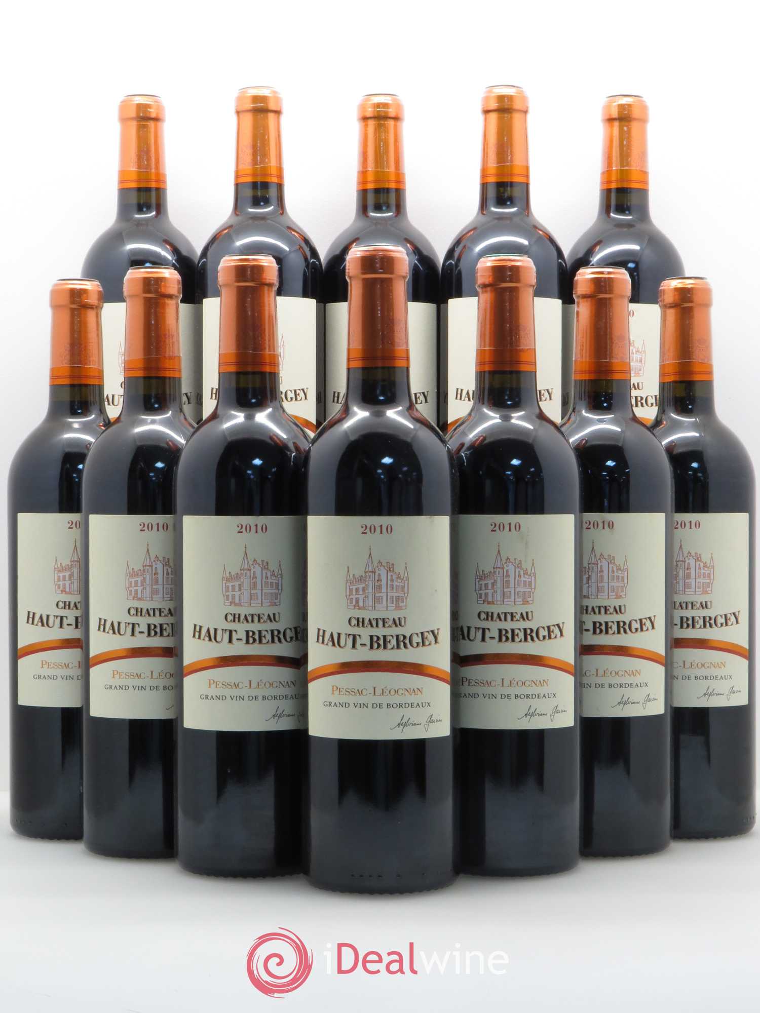 Château Haut-Bergey 2010 - Lot de 12 bouteilles - 0
