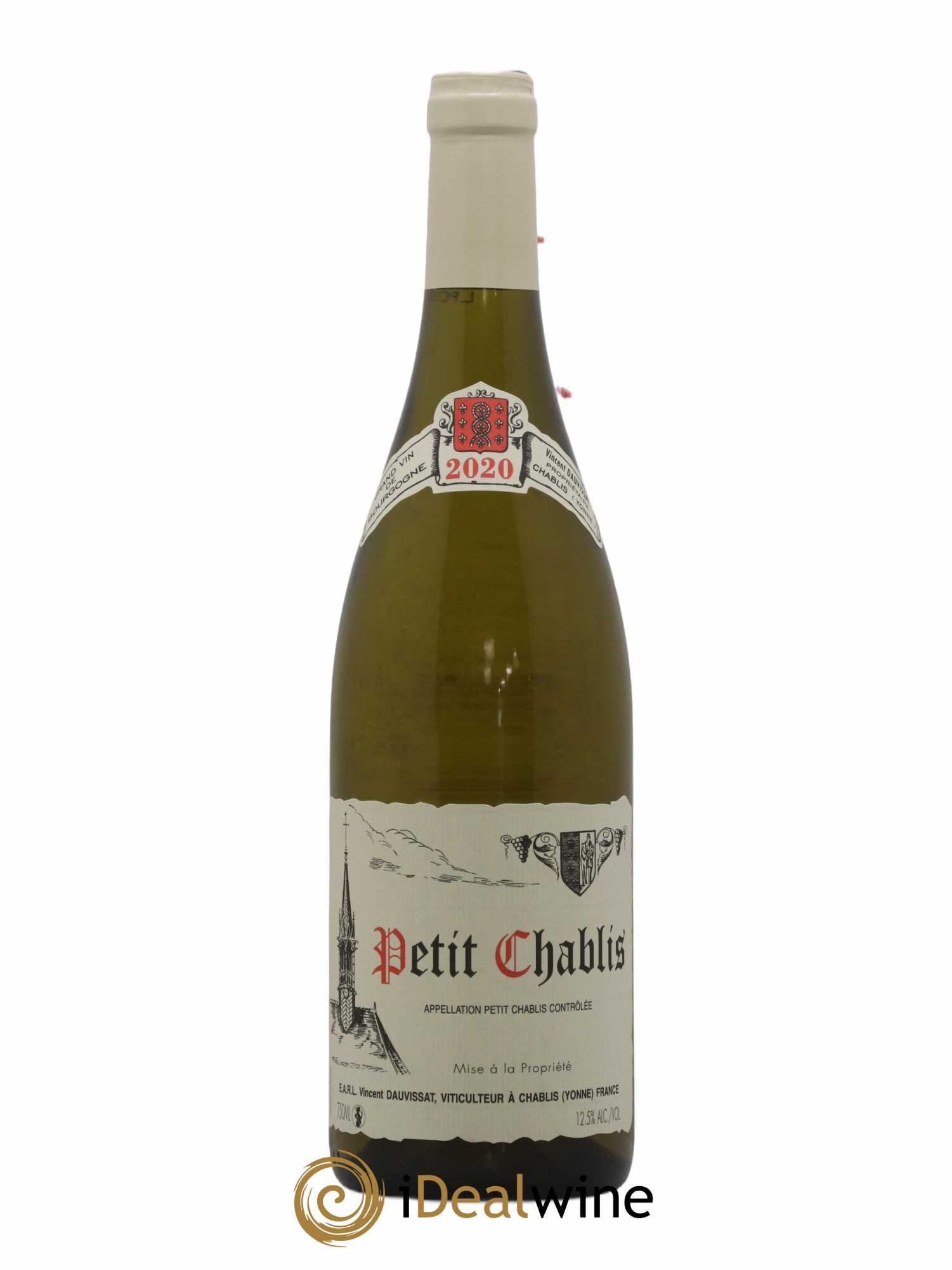 Petit Chablis Vincent Dauvissat (Domaine) 2020 - Lot de 1 bouteille - 0