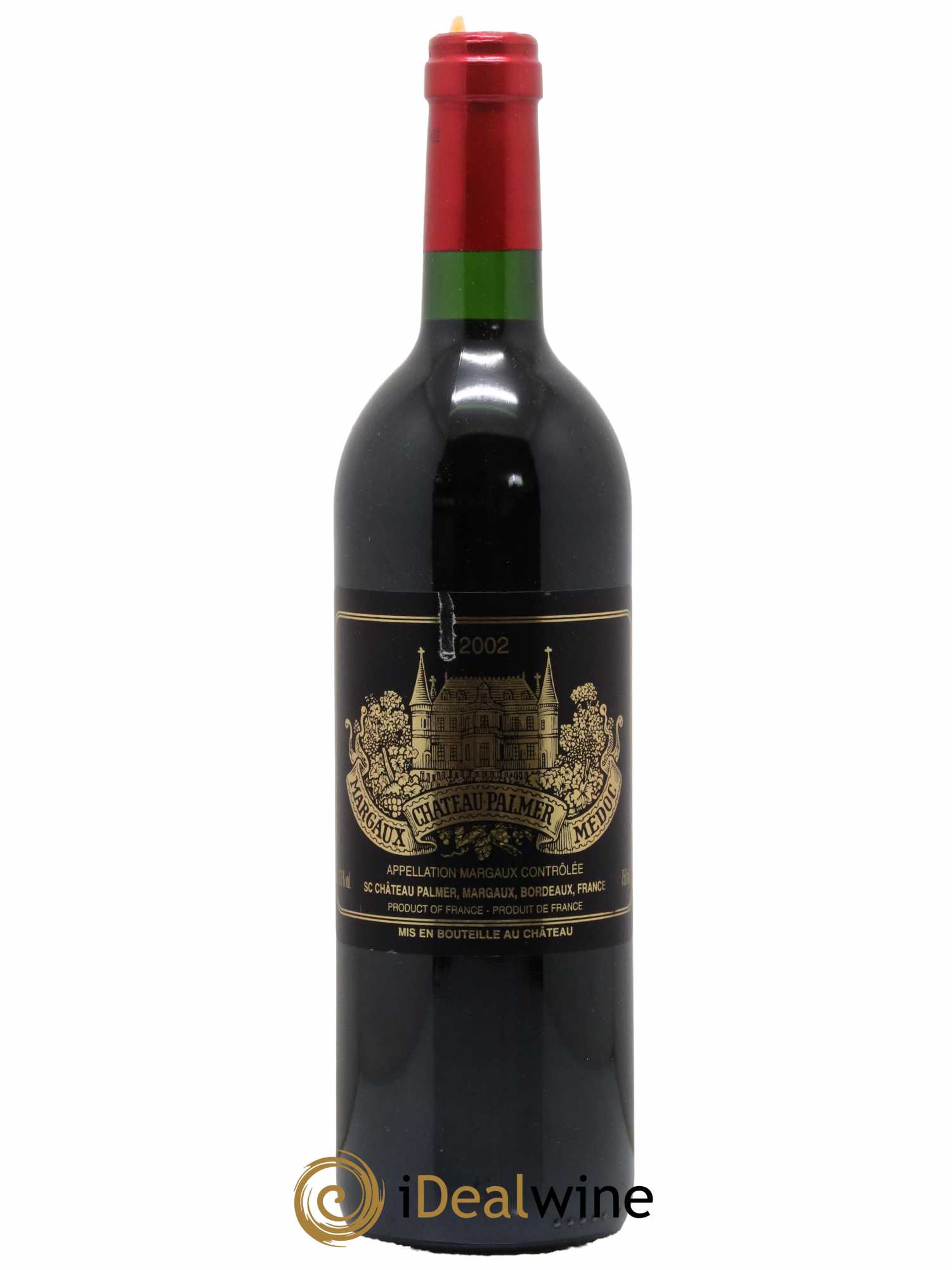 Château Palmer 3ème Grand Cru Classé 2002 - Lot de 1 bouteille - 0