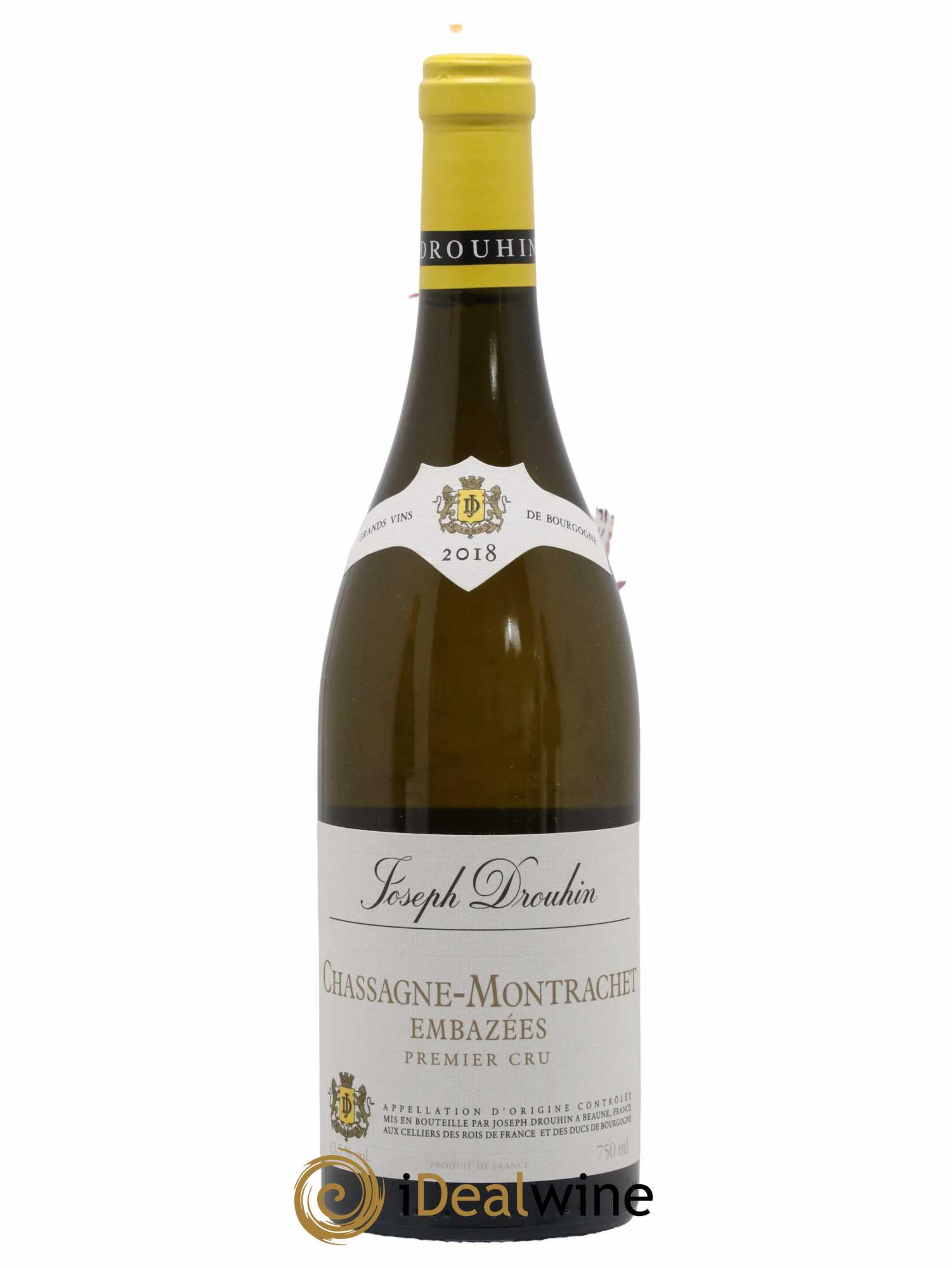 Chassagne-Montrachet 1er Cru Embazées Joseph Drouhin 2018 - Lot de 1 bouteille - 0