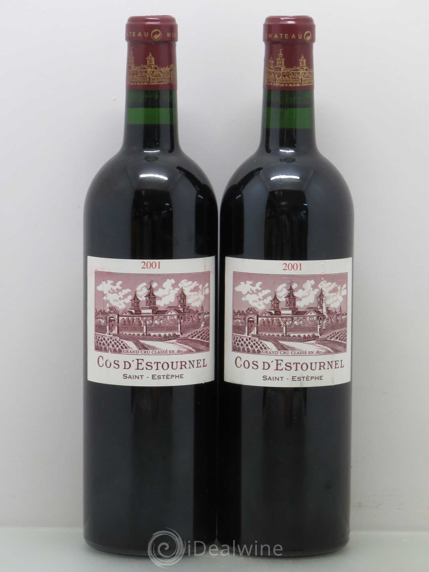 Cos d'Estournel 2ème Grand Cru Classé 2001 - Lot de 2 bouteilles - 0