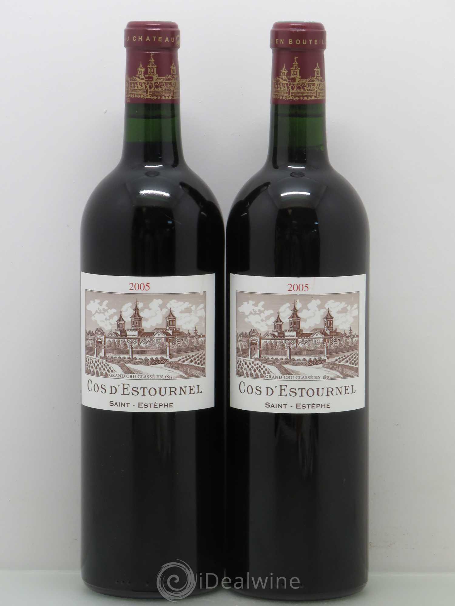 Cos d'Estournel 2ème Grand Cru Classé 2005 - Lot de 2 bouteilles - 0