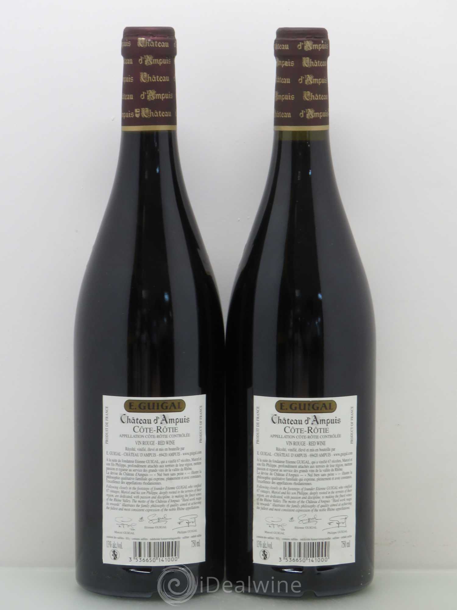 Côte-Rôtie Château d'Ampuis Guigal 2005 - Lot de 2 bouteilles - 1