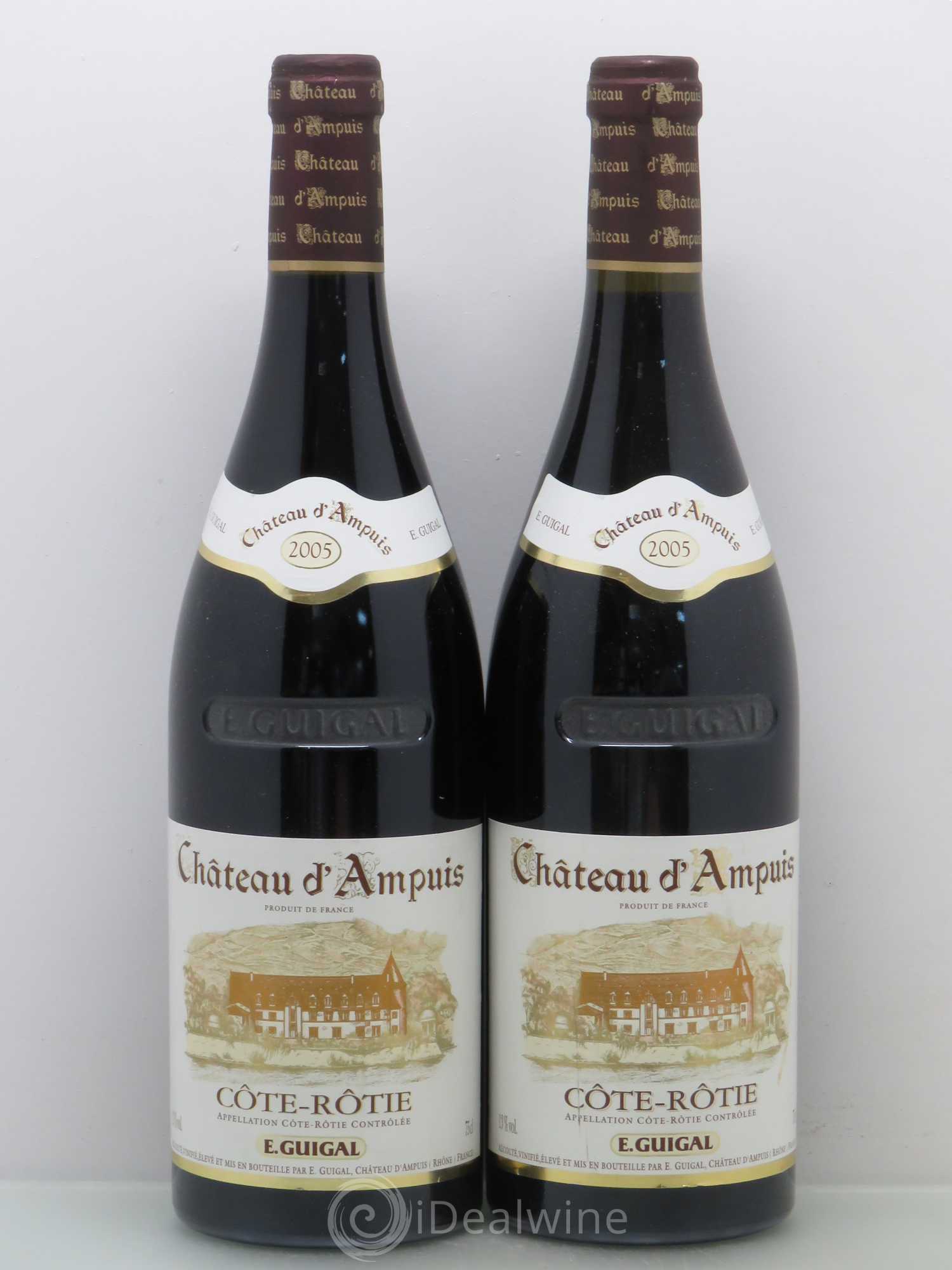 Côte-Rôtie Château d'Ampuis Guigal 2005 - Lot de 2 bouteilles - 0