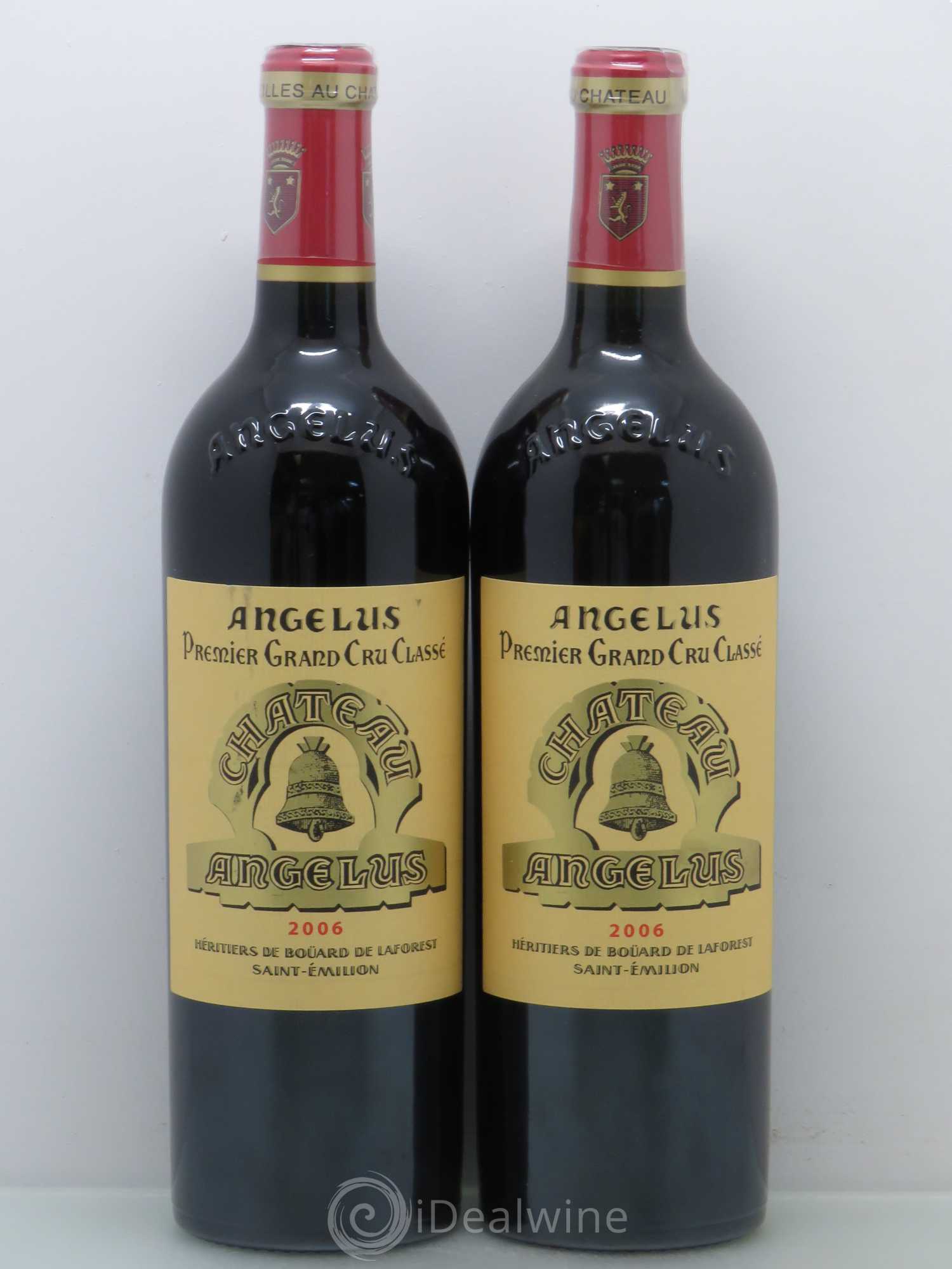 Château Angélus 1er Grand Cru Classé A 2006 - Lot de 2 bouteilles - 0