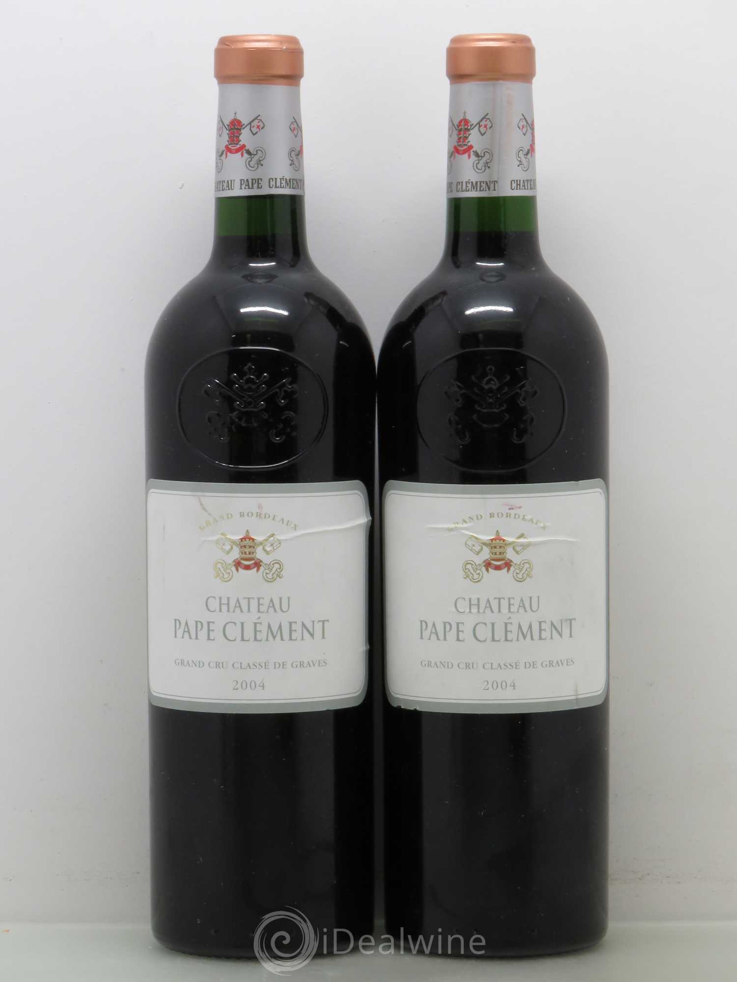 Château Pape Clément Cru Classé de Graves 2004 - Lot de 2 bouteilles - 0