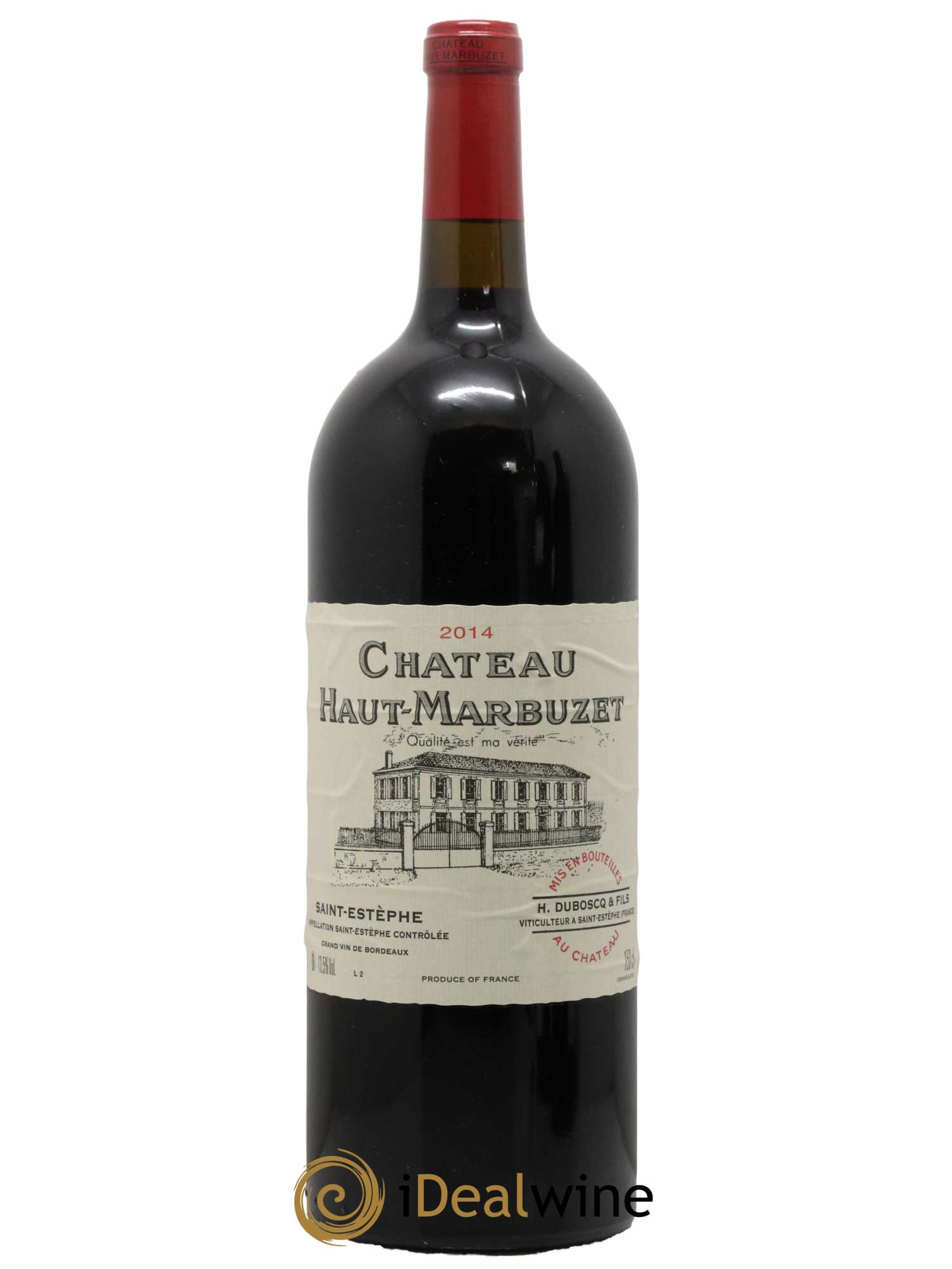 Château Haut Marbuzet 2014 - Lot de 1 magnum - 0