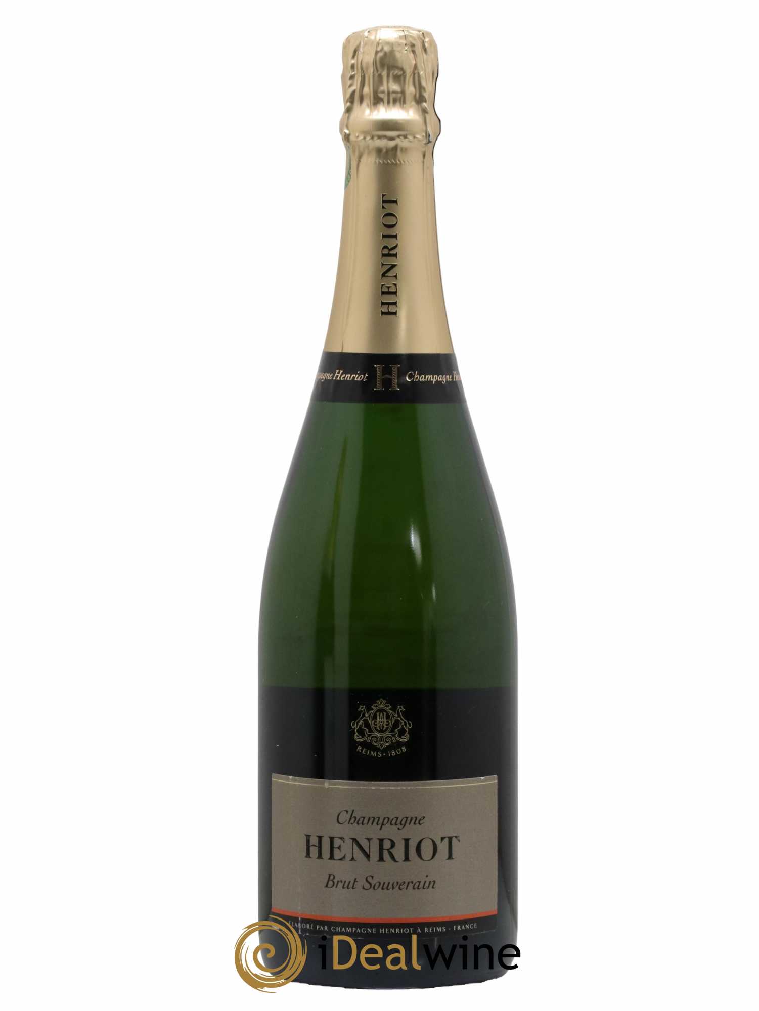 Champagne Brut Souverain Henriot - Lot de 1 bouteille - 0