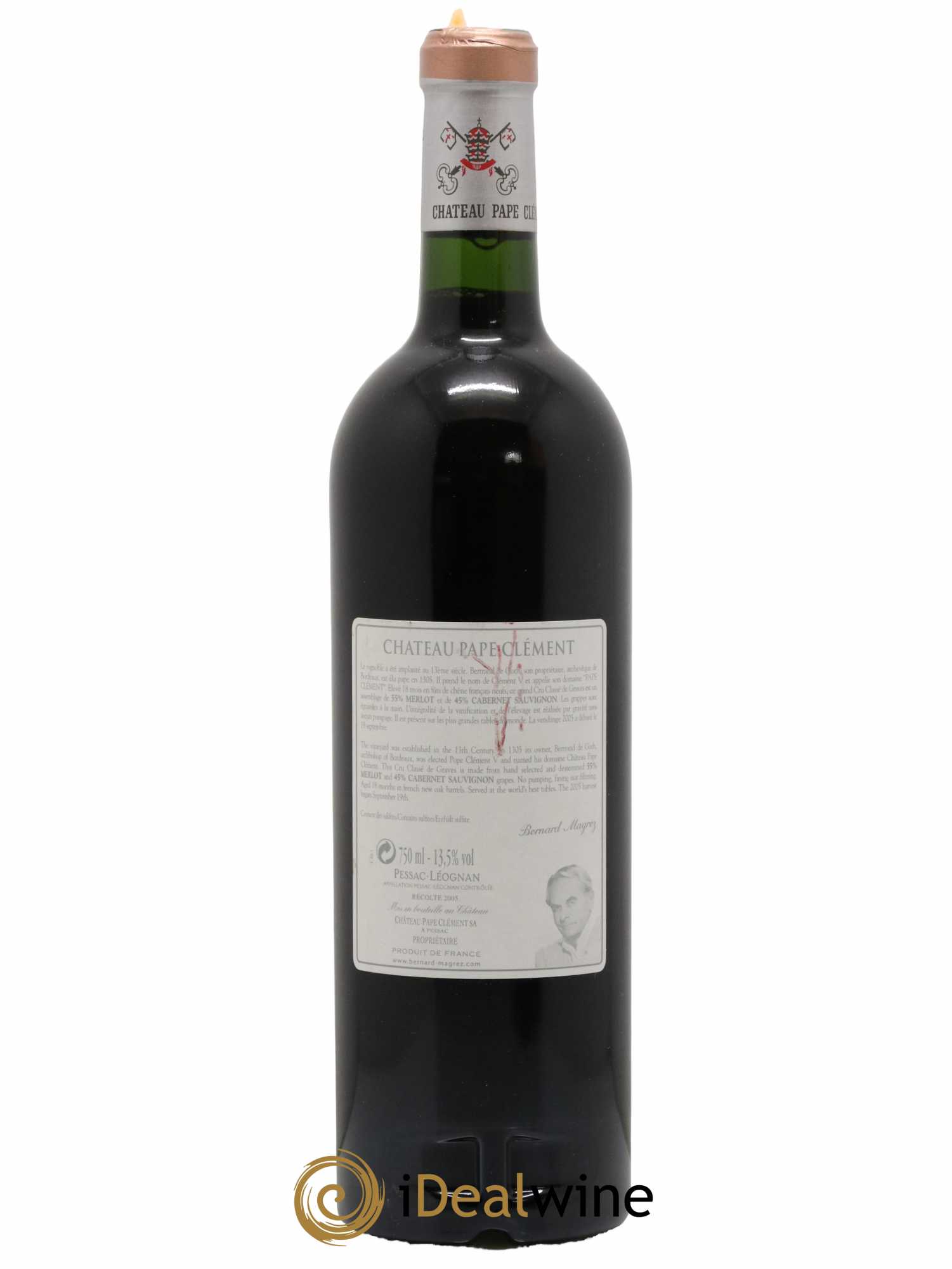 Château Pape Clément Cru Classé de Graves 2005 - Lot de 1 bouteille - 1