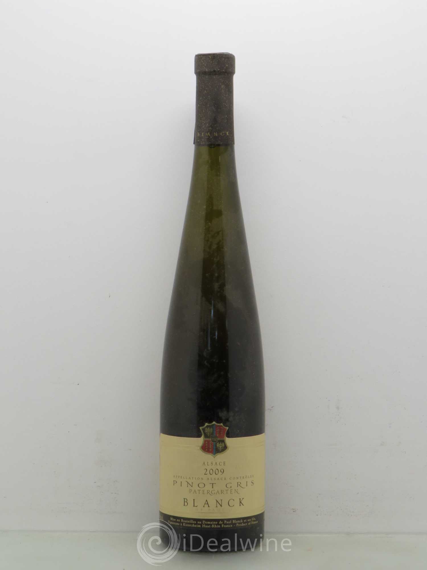 Pinot Gris Partergarten - Blanck (sans prix de réserve) 2009 - Posten von 1 Flasche - 0