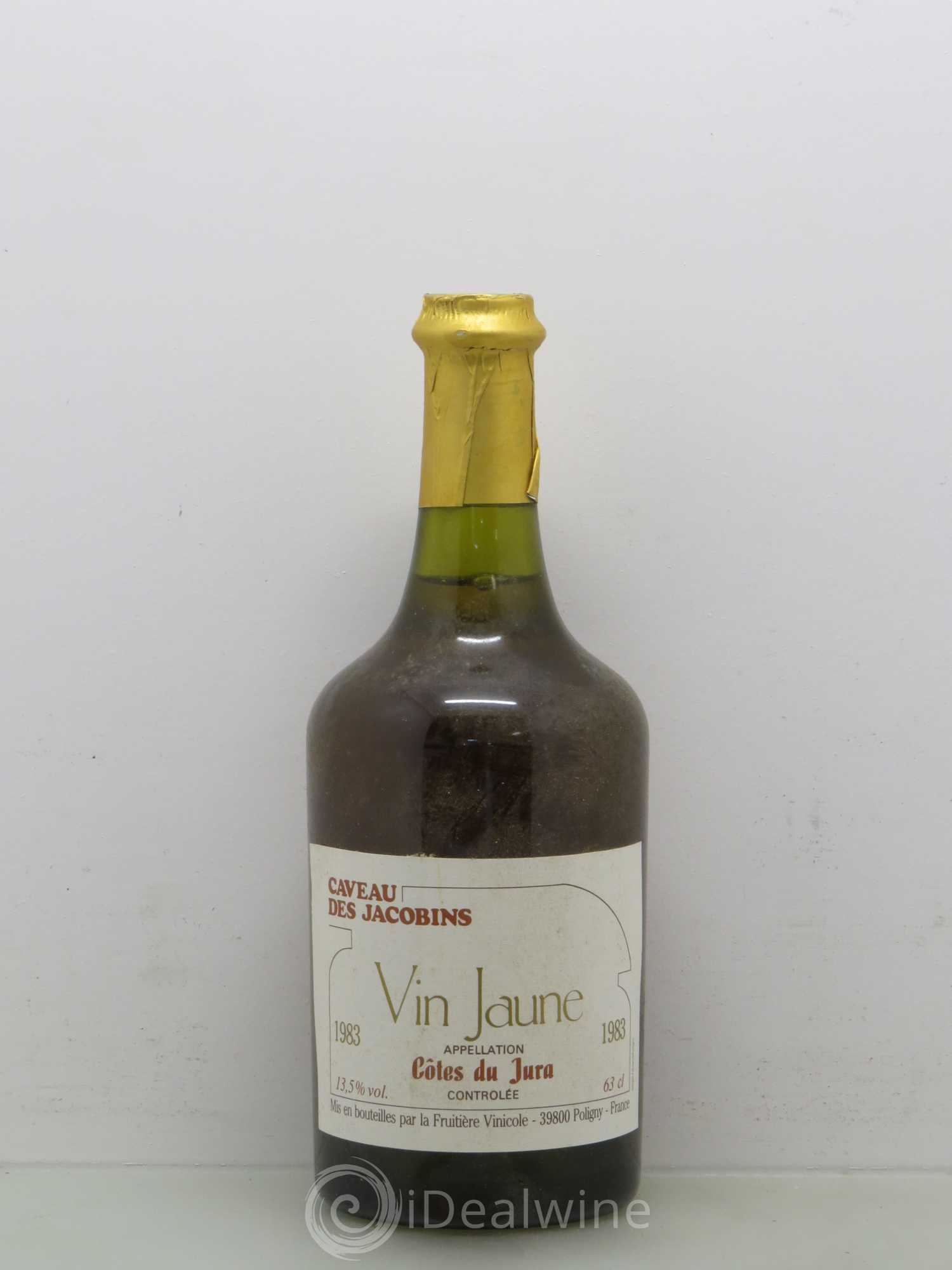 Arbois Vin Jaune Caveau des Jacobins 1983 - Posten von 1 Flasche - 0