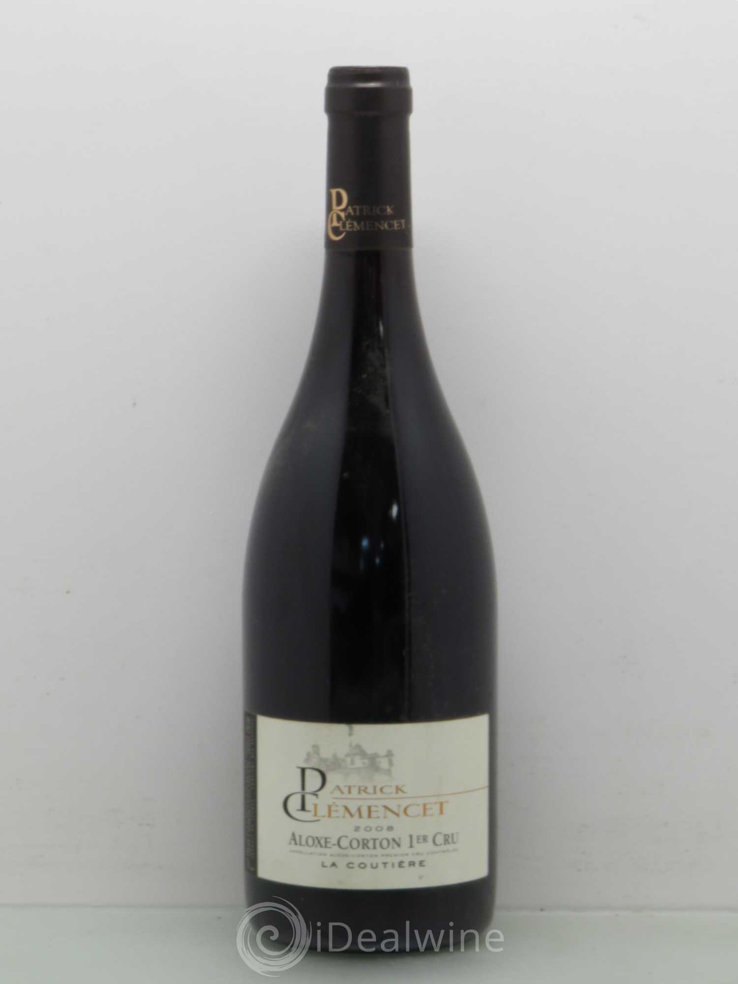 Aloxe-Corton 1er Cru La Coutière - Clémencet 2008 - Posten von 1 Flasche - 0