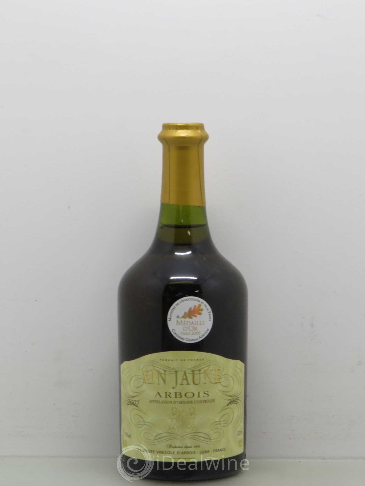 Arbois Vin Jaune Fruitière Vinicole 2002 - Lot de 1 bouteille - 0