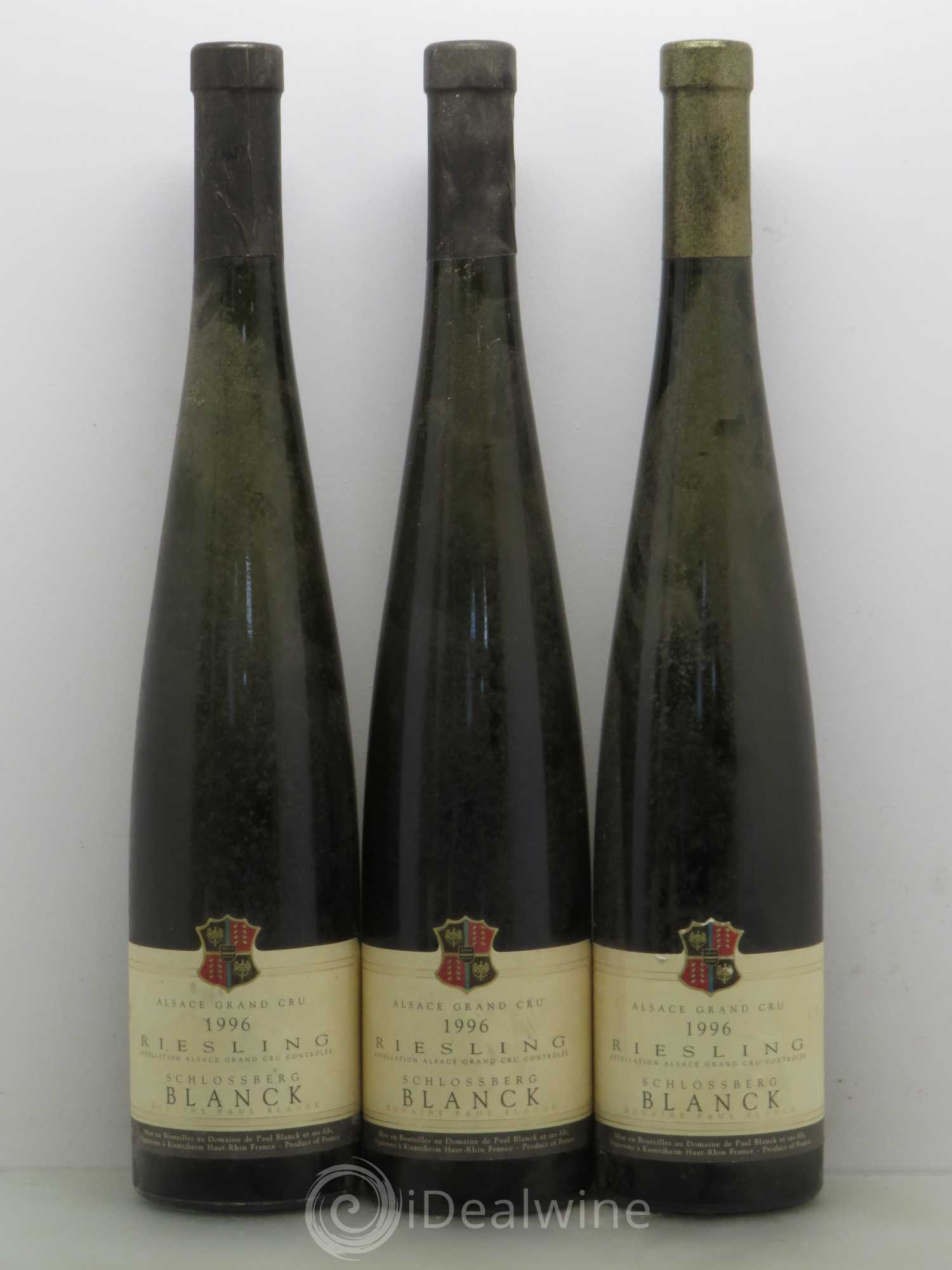 Riesling Grand Cru Schlossberg - Blanck 1996 - Posten von 6 Flaschen - 1