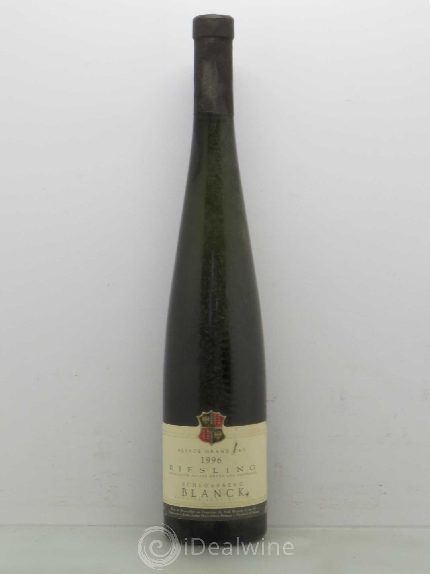 Riesling Grand Cru Schlossberg - Blanck 1996 - Posten von 1 Flasche - 0