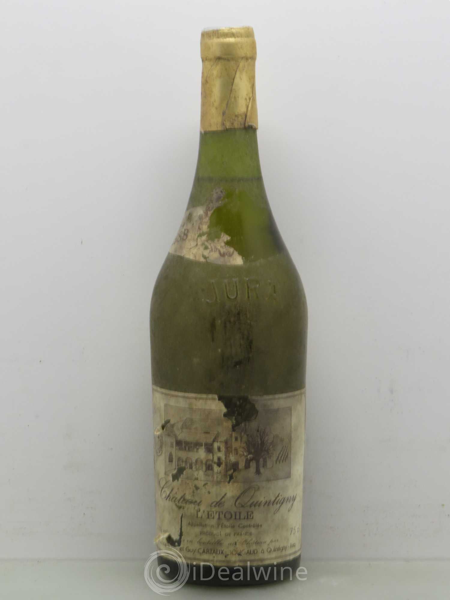Divers Château de Quintigny - Cartaux Bougaud L étoile 1988 - Posten von 1 Flasche - 0