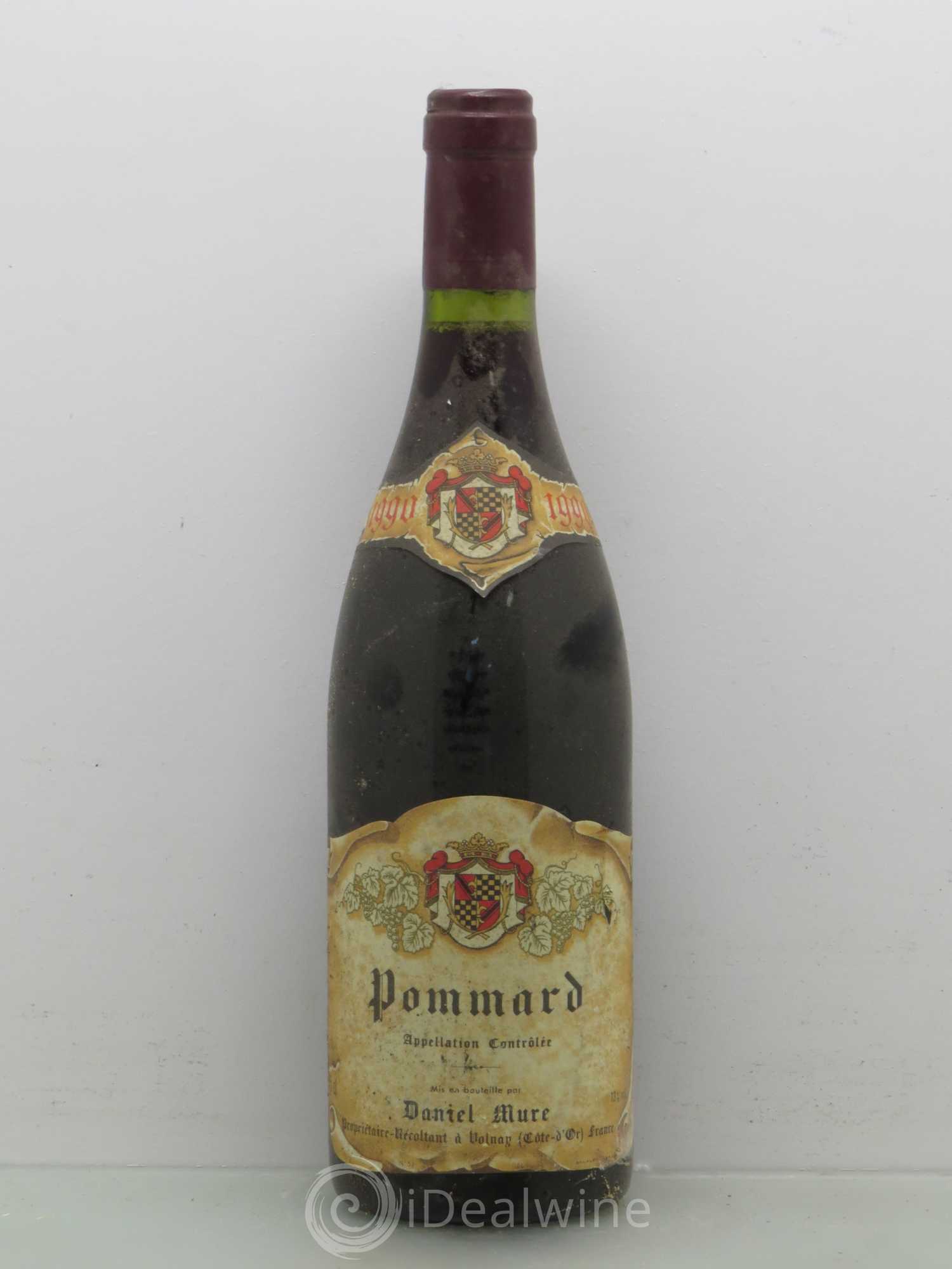 Pommard Daniel Mure 1990 - Posten von 1 Flasche - 0