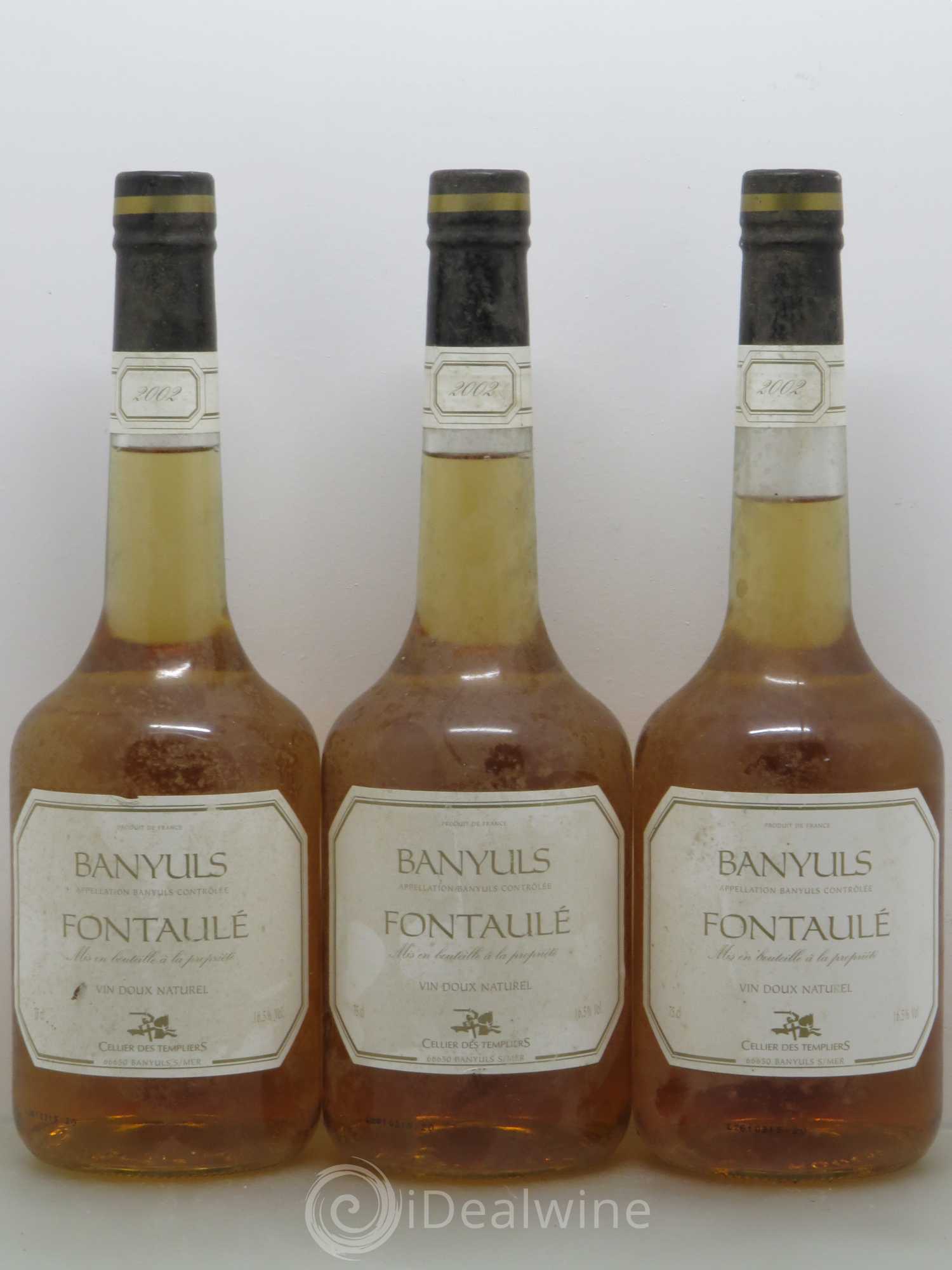 Banyuls Fontaule (sans prix de réserve) 2002 - Posten von 5 Flaschen - 1