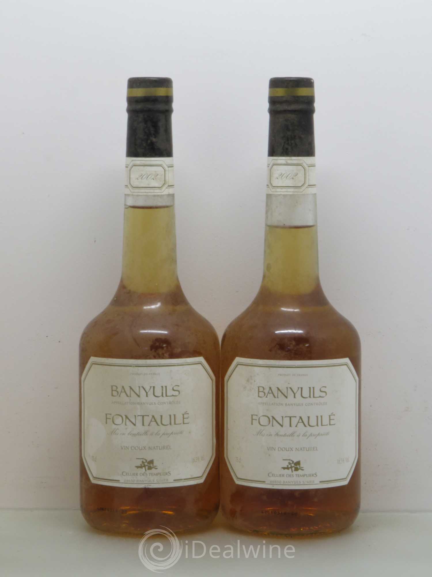 Banyuls Fontaule (sans prix de réserve) 2002 - Posten von 5 Flaschen - 2