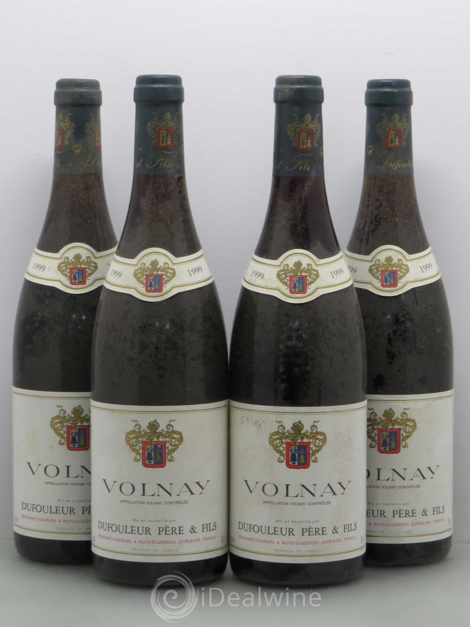 Volnay Dufouleur 1999 - Lot de 4 bouteilles - 0