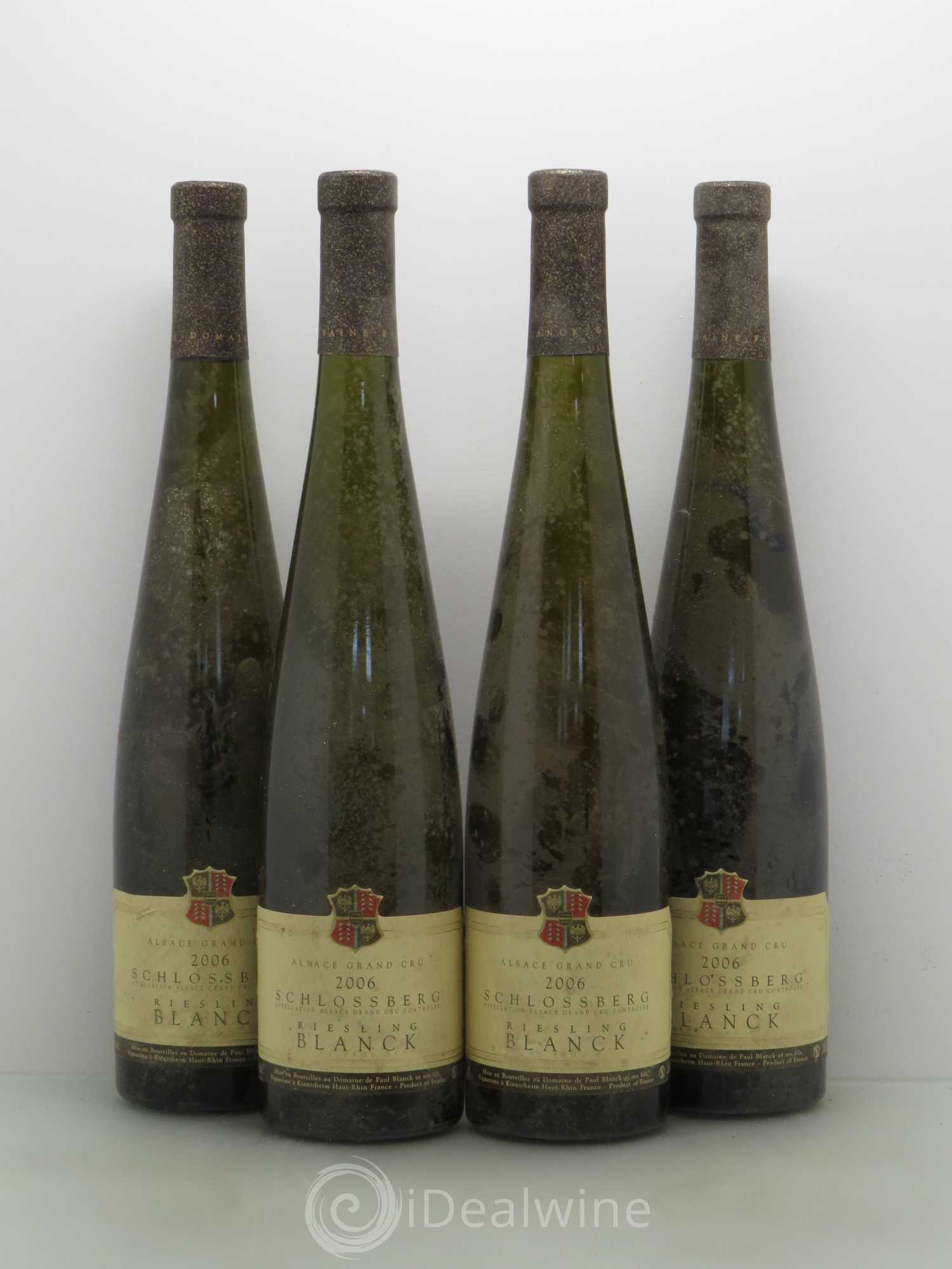 Riesling Grand Cru Schlossberg - Blanck 2006 - Posten von 4 Flaschen - 0
