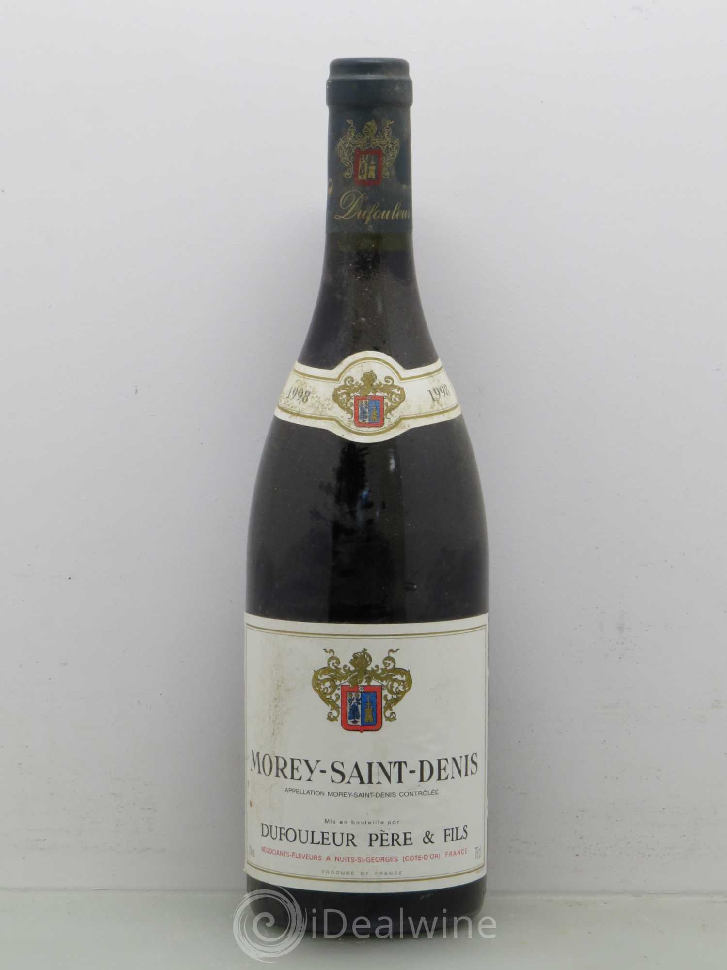 Morey-Saint-Denis Dufouleur (sans prix de réserve) 1998 - Posten von 1 Flasche - 0