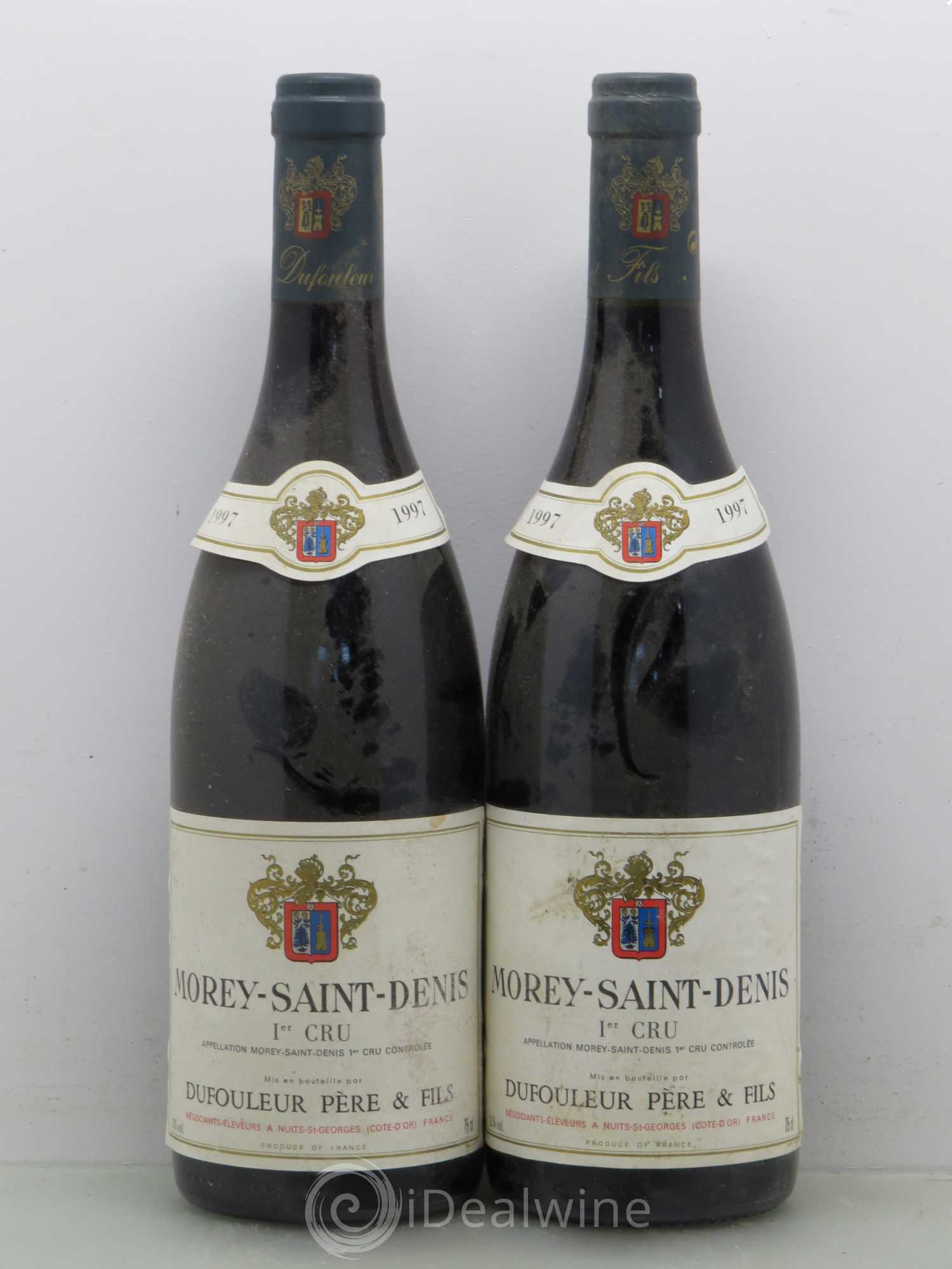 Morey-Saint-Denis 1er Cru Dufouleur 1997 - Lot de 2 bouteilles - 0