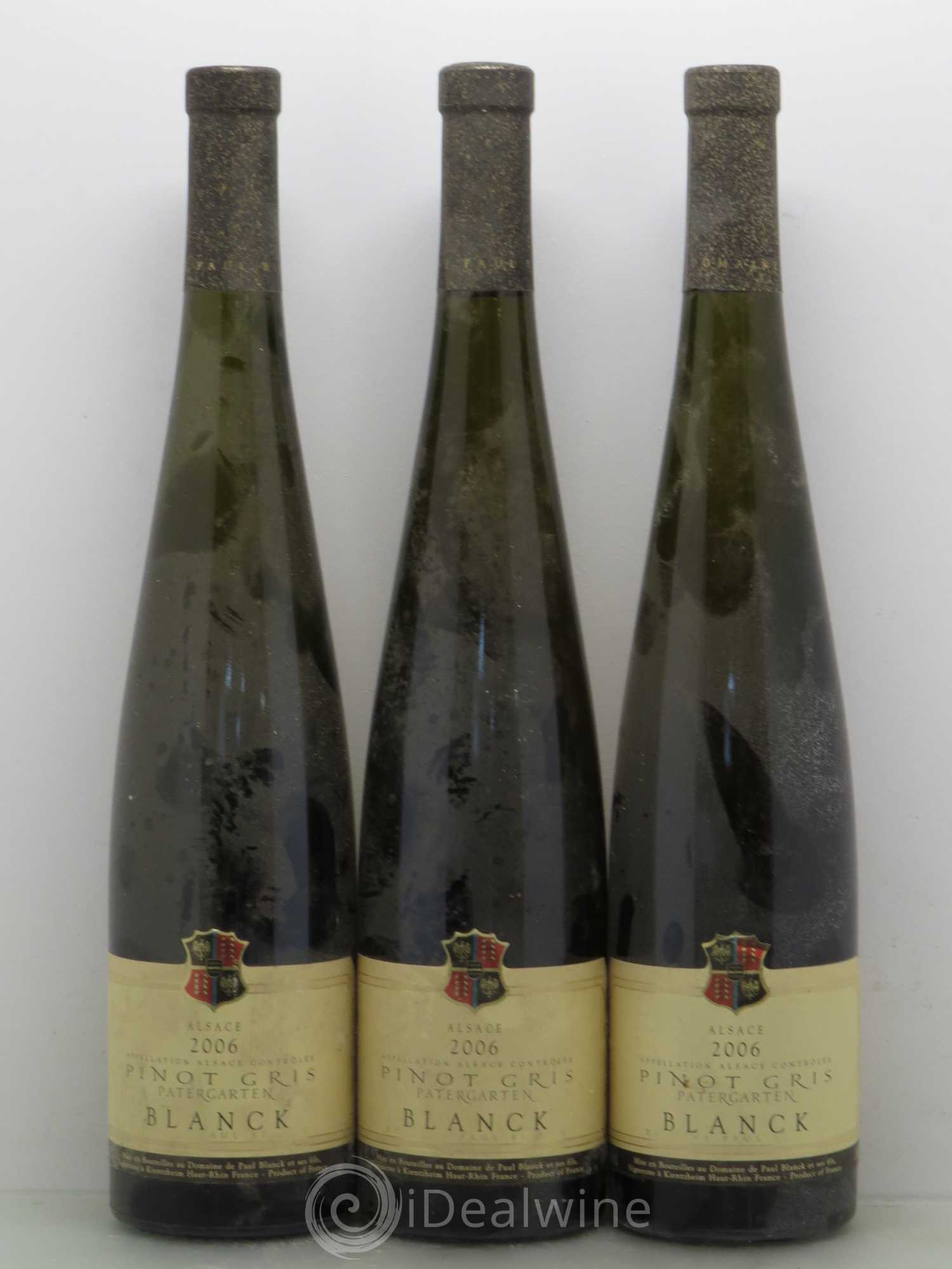 Pinot Gris Partergarten - Blanck (sans prix de réserve) 2006 - Posten von 6 Flaschen - 2