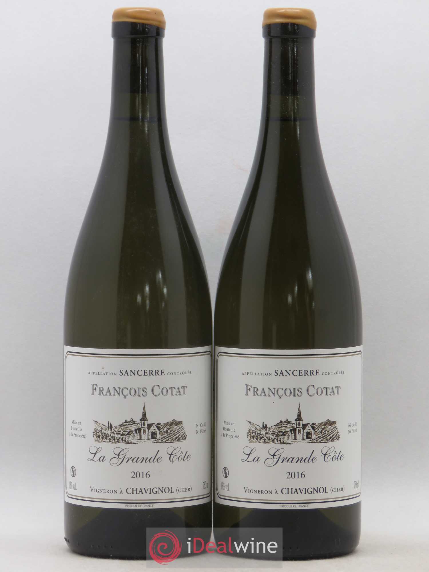 Sancerre La Grande Côte François Cotat 2016 - Lot de 2 bouteilles - 0