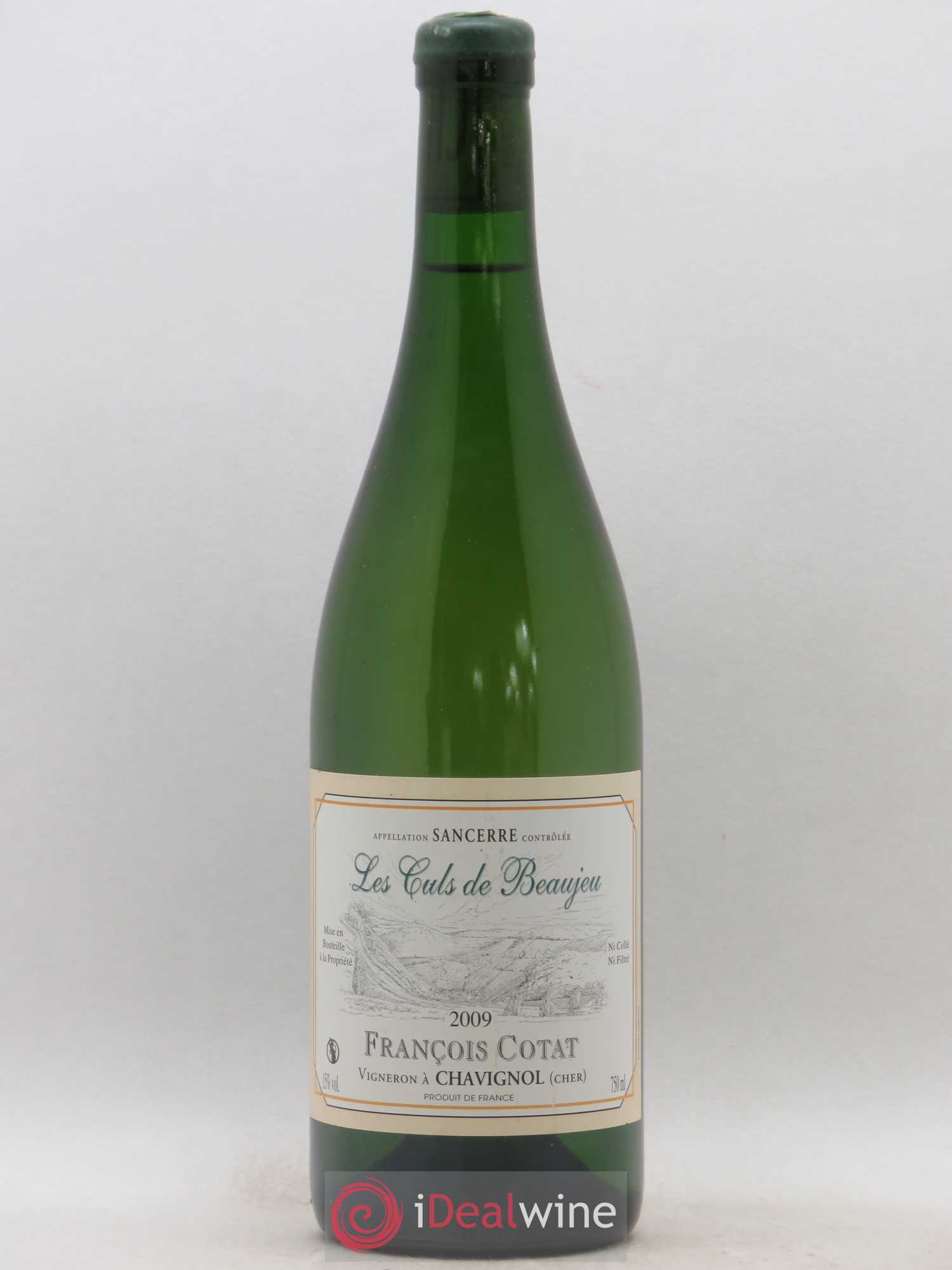 Sancerre Les Culs de Beaujeu François Cotat 2009 - Lot de 1 bouteille - 0