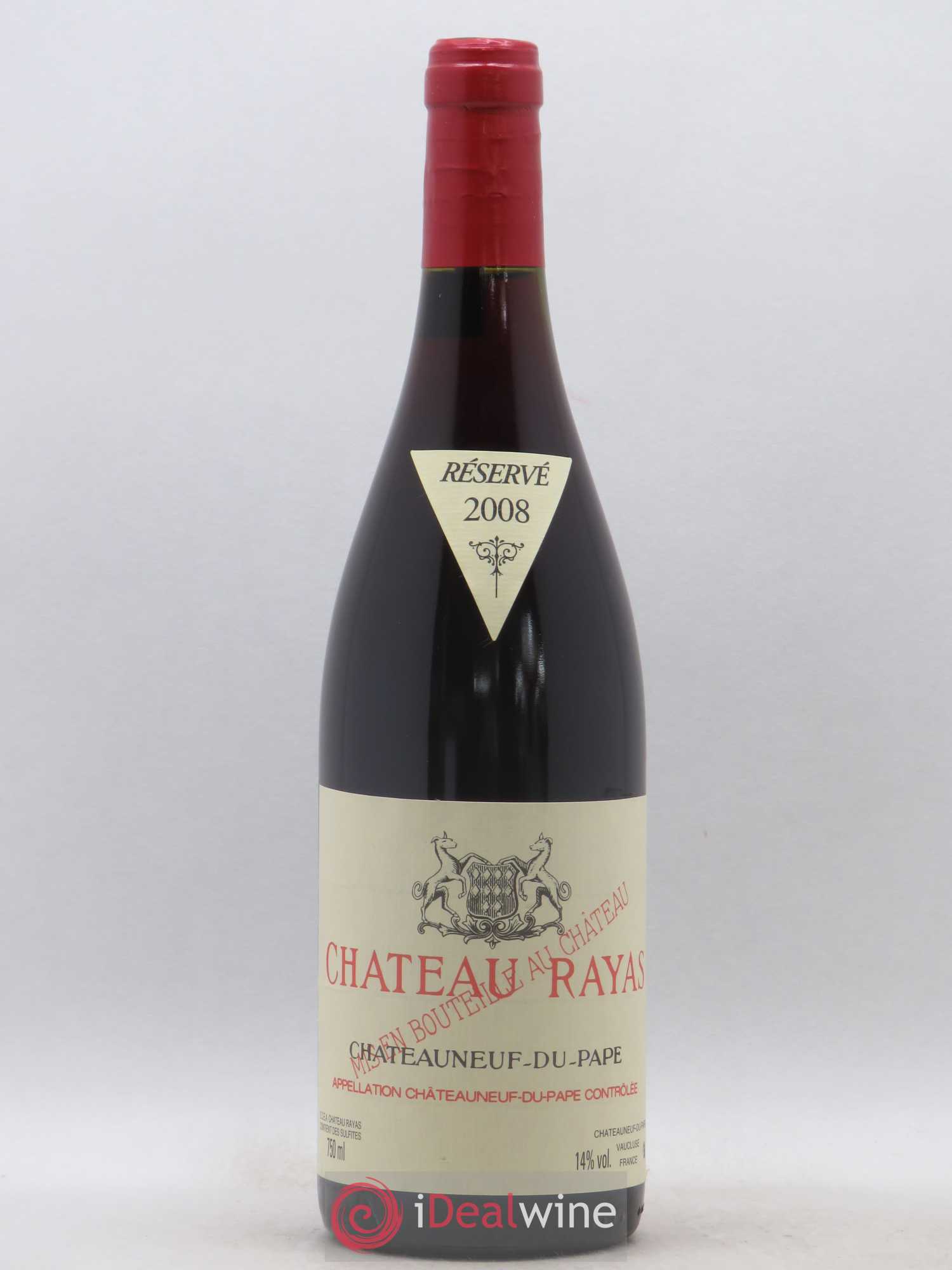Châteauneuf-du-Pape Château Rayas Emmanuel Reynaud 2008 - Lot de 1 bouteille - 0