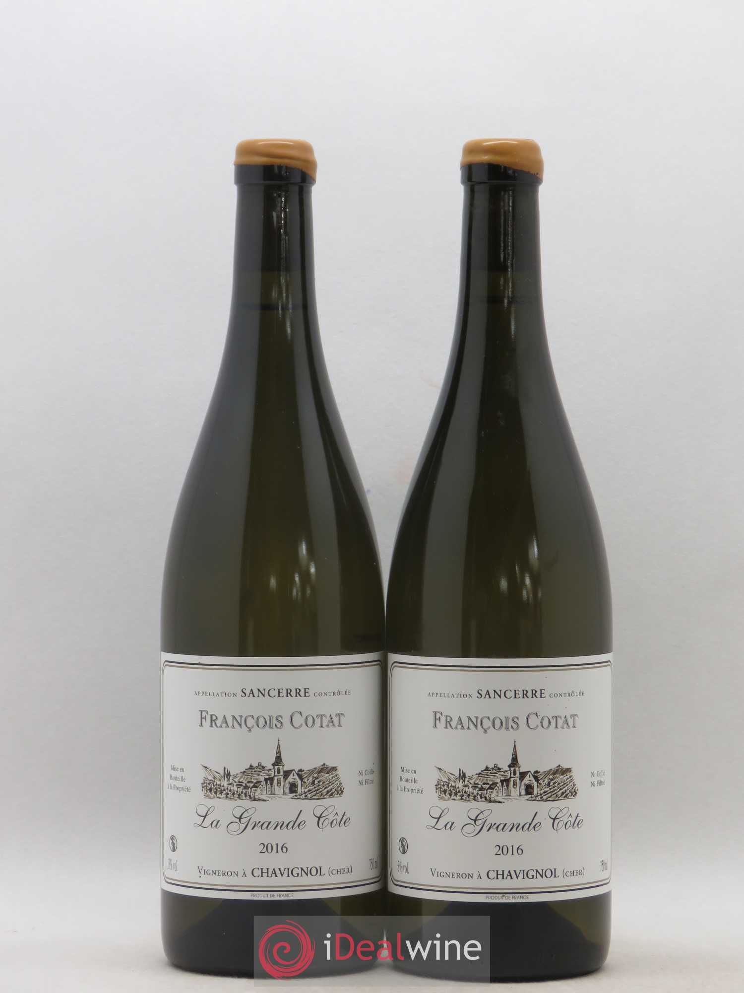 Sancerre La Grande Côte François Cotat 2016 - Lot de 2 bouteilles - 0