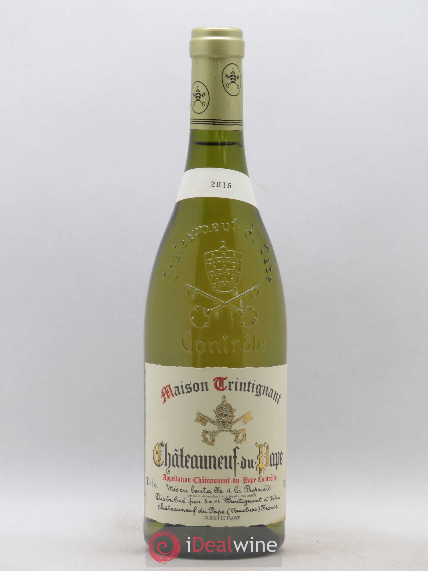 Châteauneuf-du-Pape Trintignant 2016 - Posten von 1 Flasche - 0