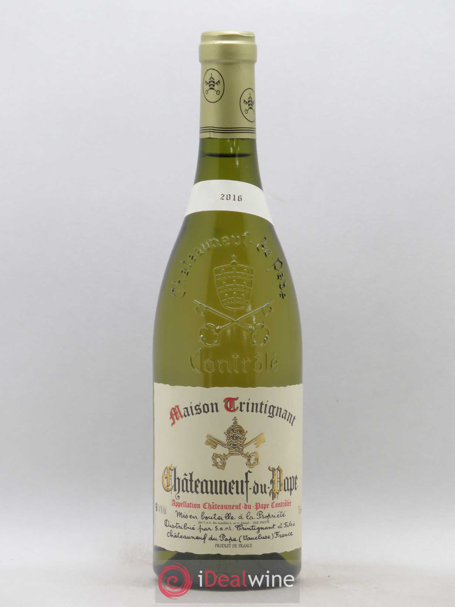 Châteauneuf-du-Pape Trintignant 2016 - Posten von 1 Flasche - 0