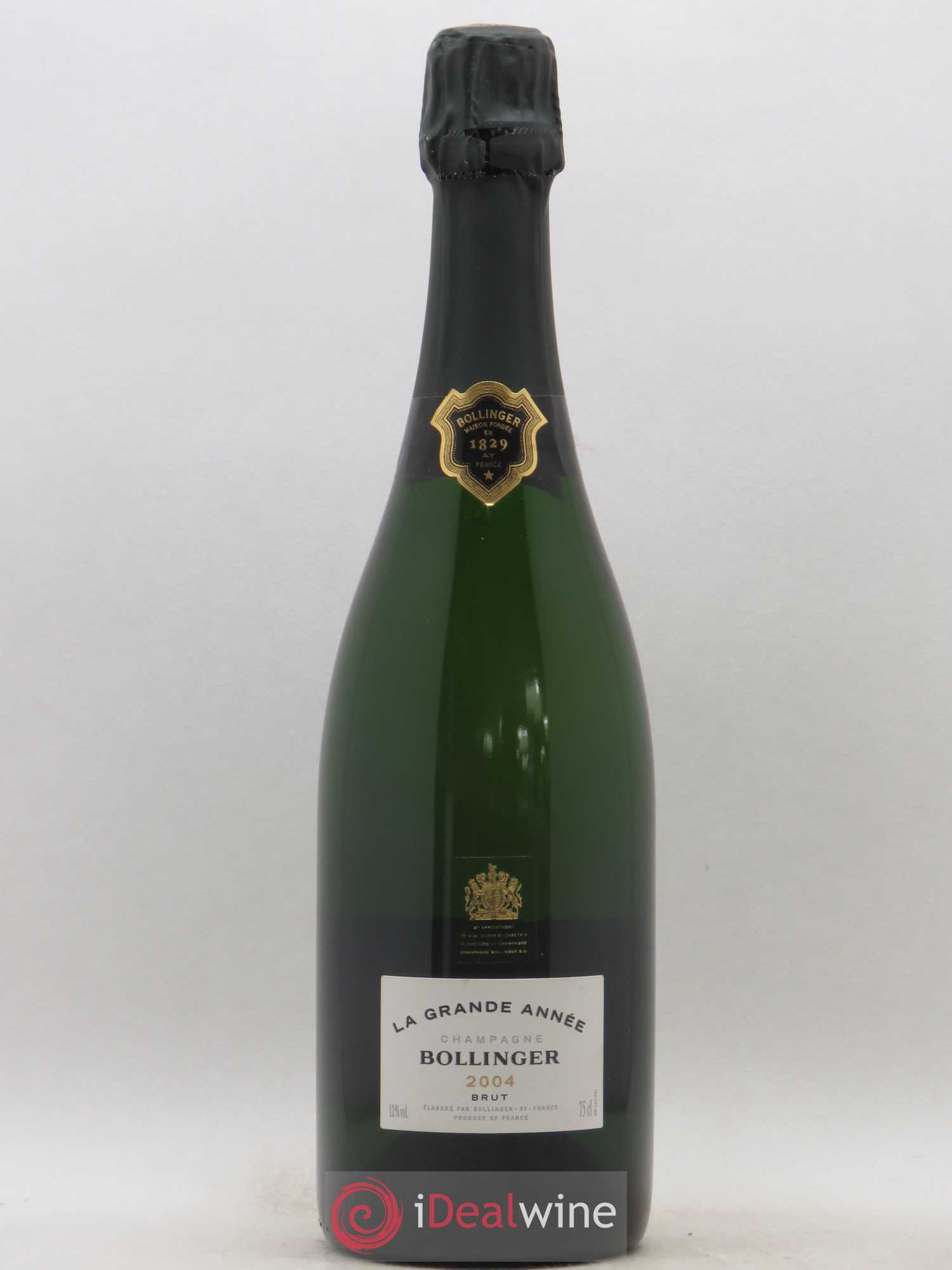 La Grande Année Brut Bollinger 2004 - Lot de 1 bouteille - 0