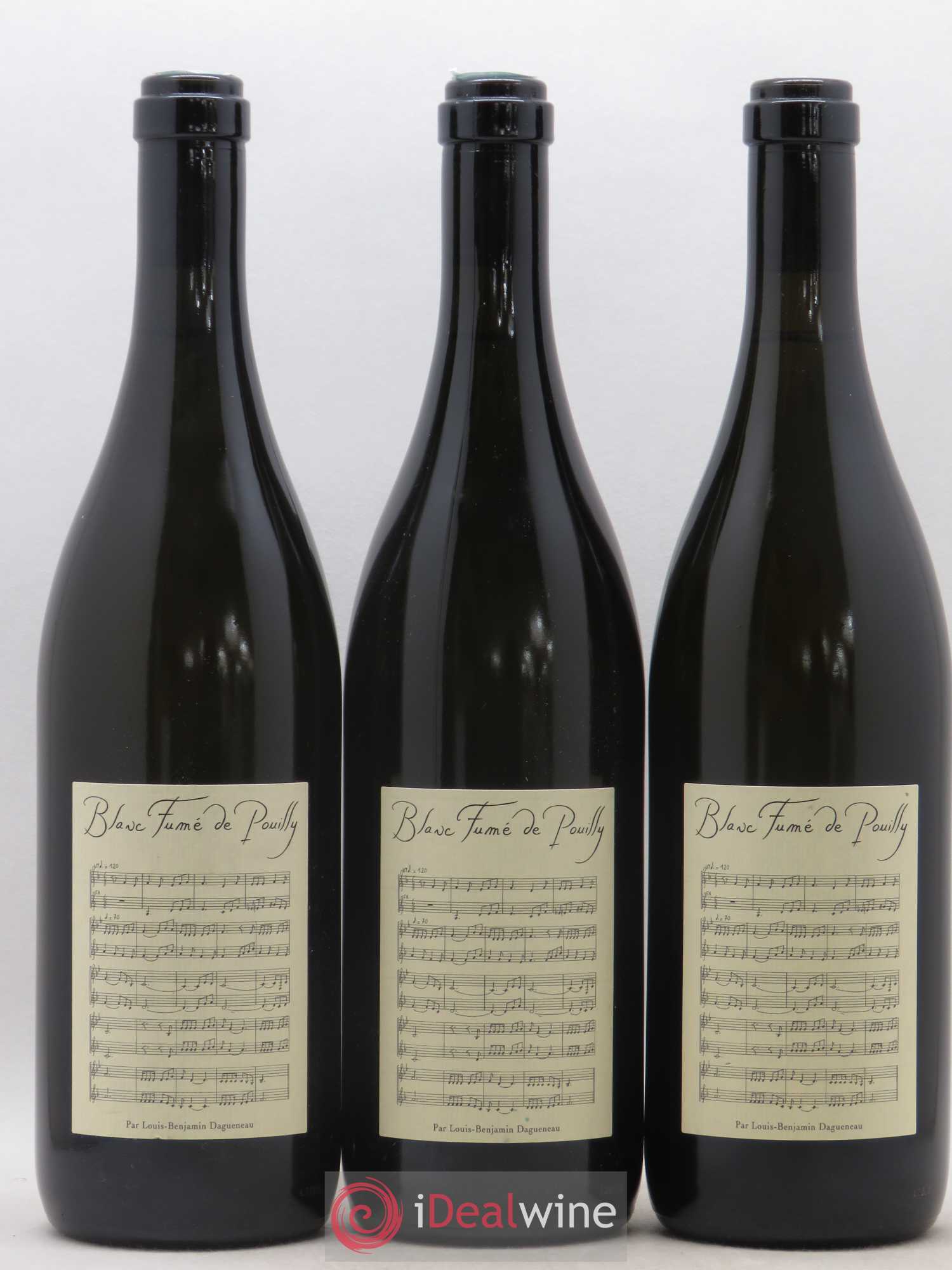 Pouilly-Fumé Blanc Fumé de Pouilly Dagueneau (Domaine Didier - Louis-Benjamin) 2015 - Lot de 3 bouteilles - 0