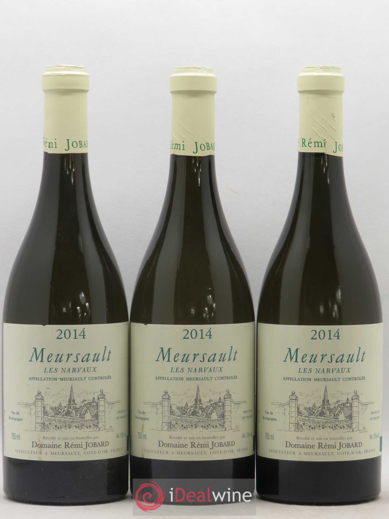 Meursault Les Narvaux Rémi Jobard (Domaine) 2014 - Lot de 3 bouteilles - 0
