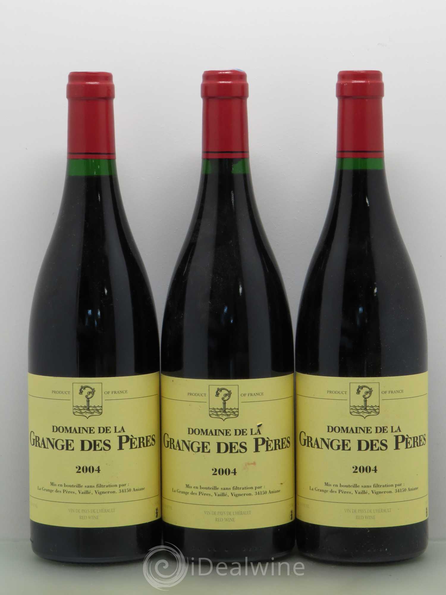 Pays d'Hérault Grange des Pères Laurent Vaillé 2004 - Lot de 6 bouteilles - 2