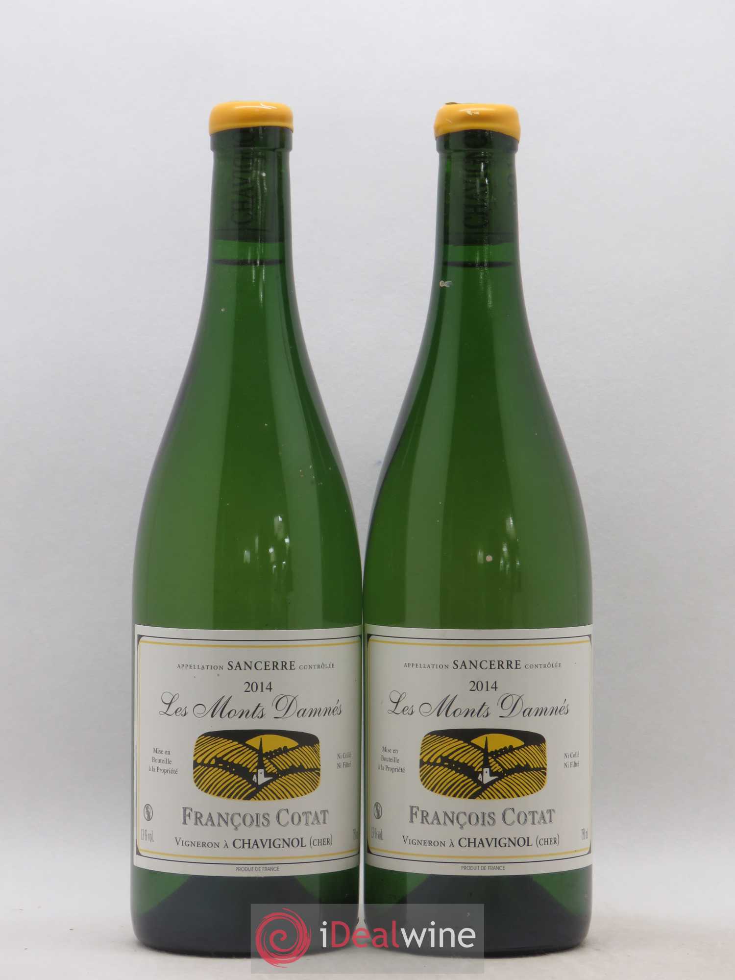 Sancerre Les Monts Damnés François Cotat 2014 - Lot de 2 bouteilles - 0