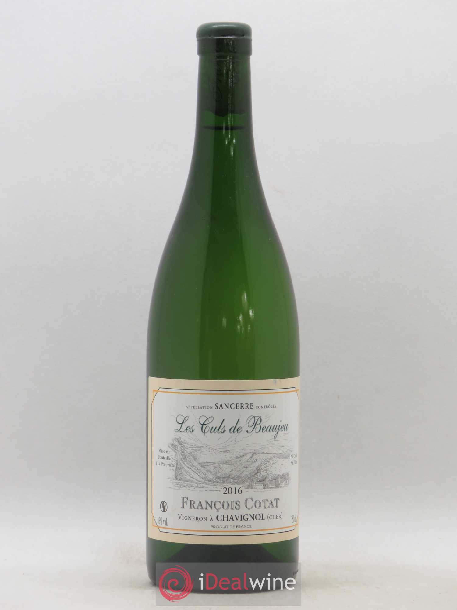 Sancerre Les Culs de Beaujeu François Cotat 2016 - Lot de 1 bouteille - 0