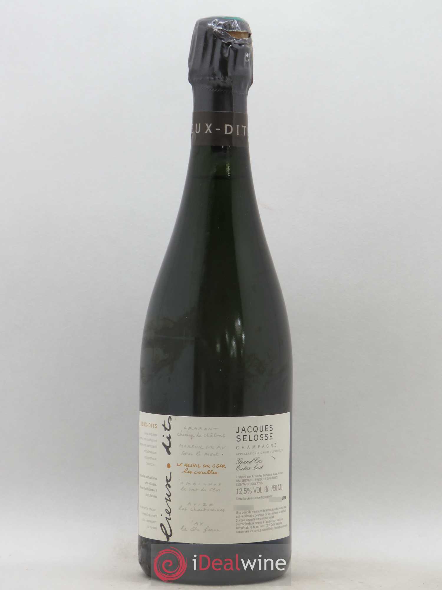 Les Carelles Blanc de Blancs Jacques Selosse - Lot de 1 bouteille - 0