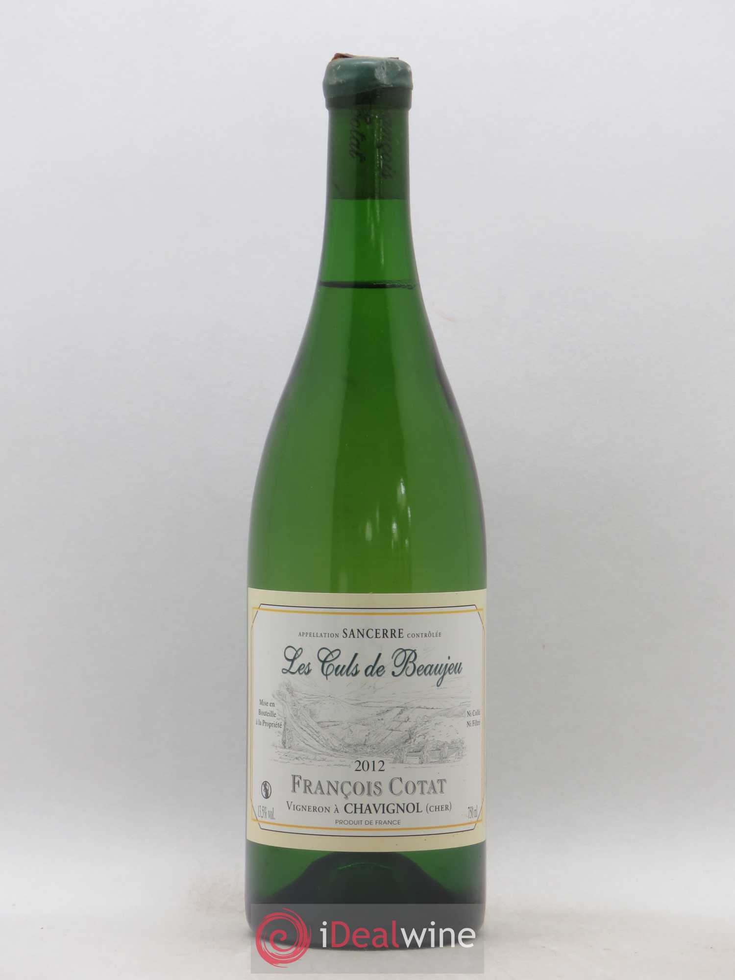 Sancerre Les Culs de Beaujeu François Cotat 2012 - Lot de 1 bouteille - 0