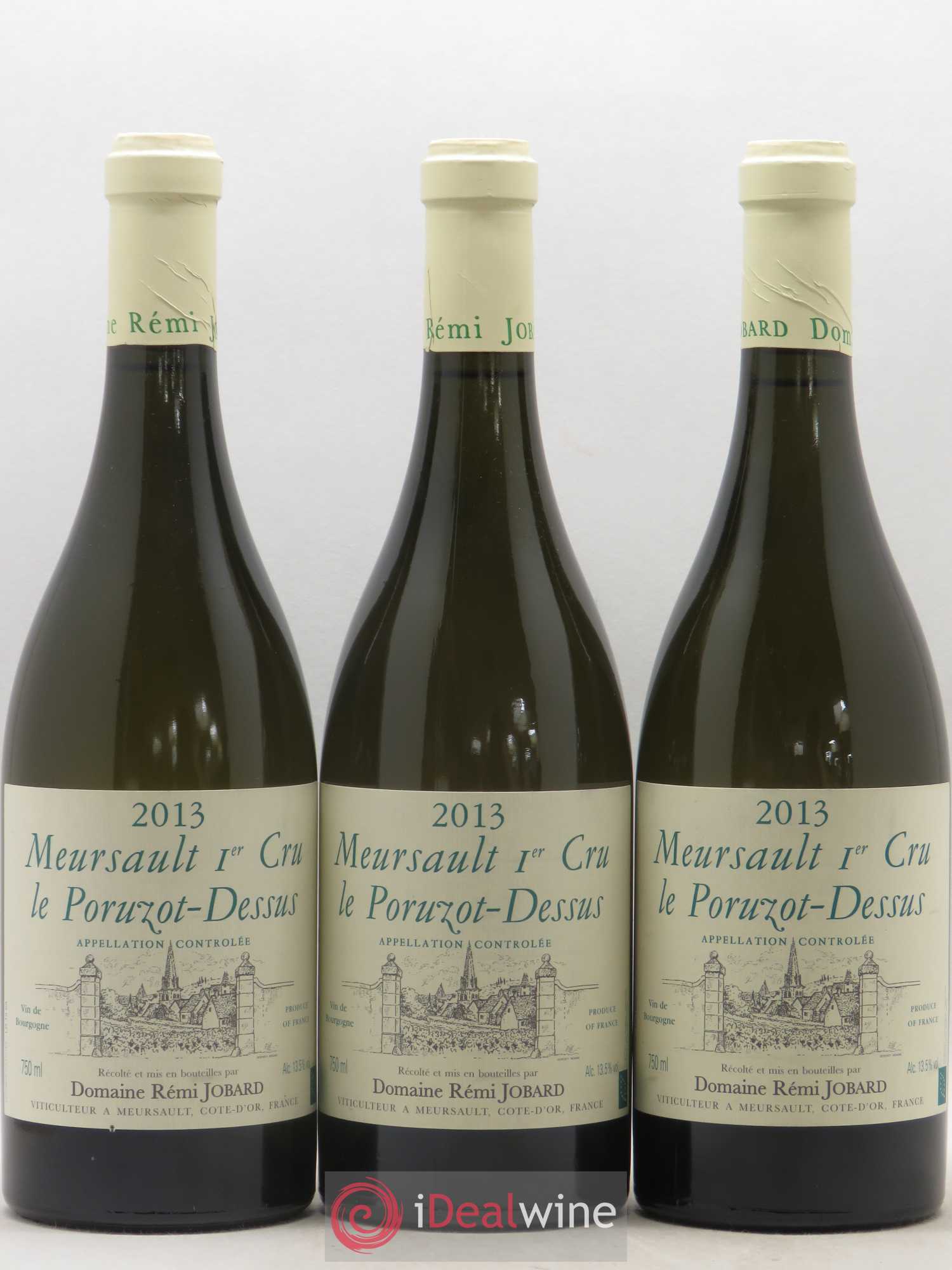 Meursault 1er Cru Le Poruzot-Dessus Rémi Jobard (Domaine) 2013 - Lot de 3 bouteilles - 0