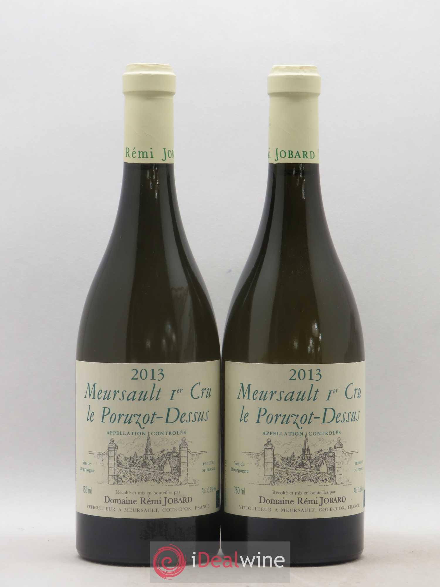 Meursault 1er Cru Le Poruzot-Dessus Rémi Jobard (Domaine) 2013 - Lot de 2 bouteilles - 0