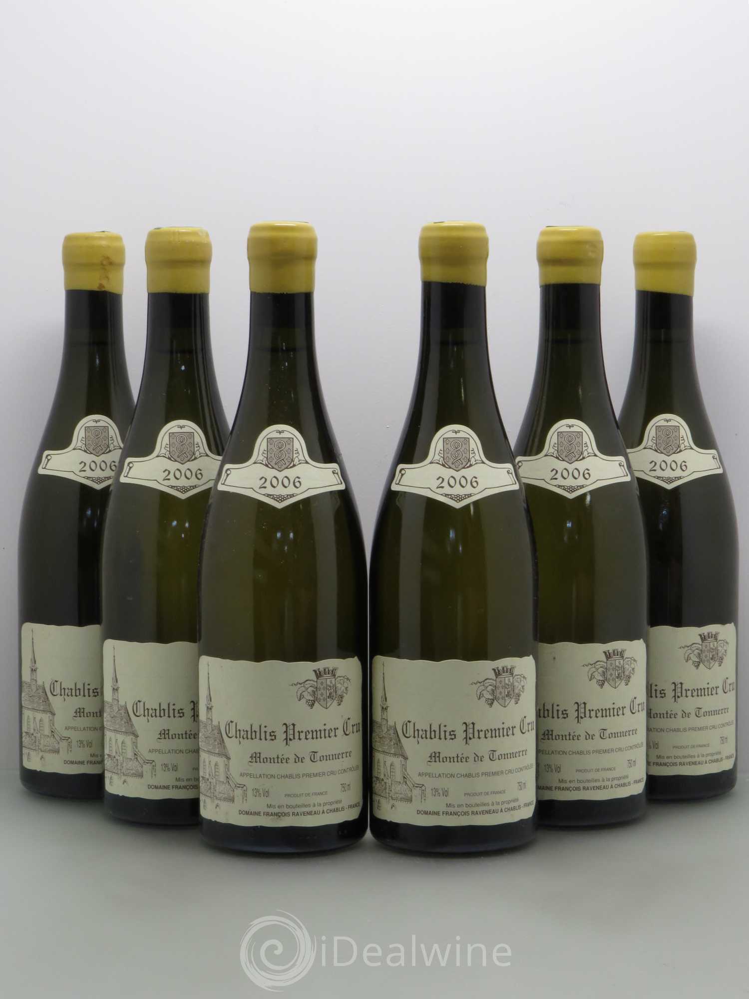 Chablis 1er Cru Montée de Tonnerre Raveneau (Domaine) 2006 - Lot de 6 bouteilles - 0