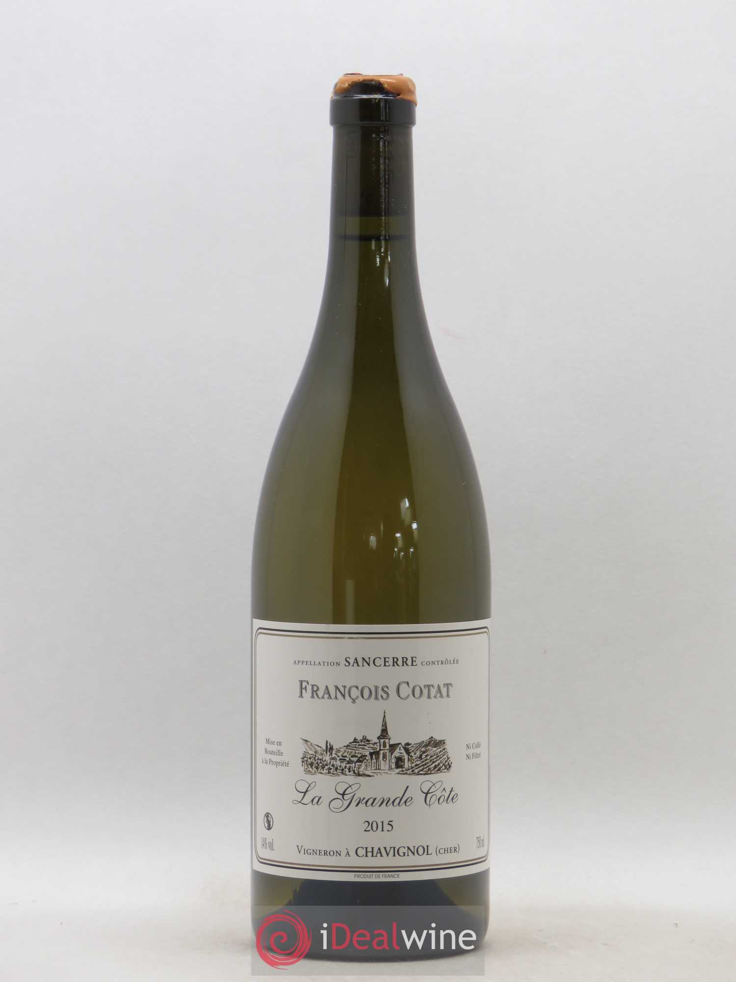 Sancerre La Grande Côte François Cotat 2015 - Lot de 1 bouteille - 0