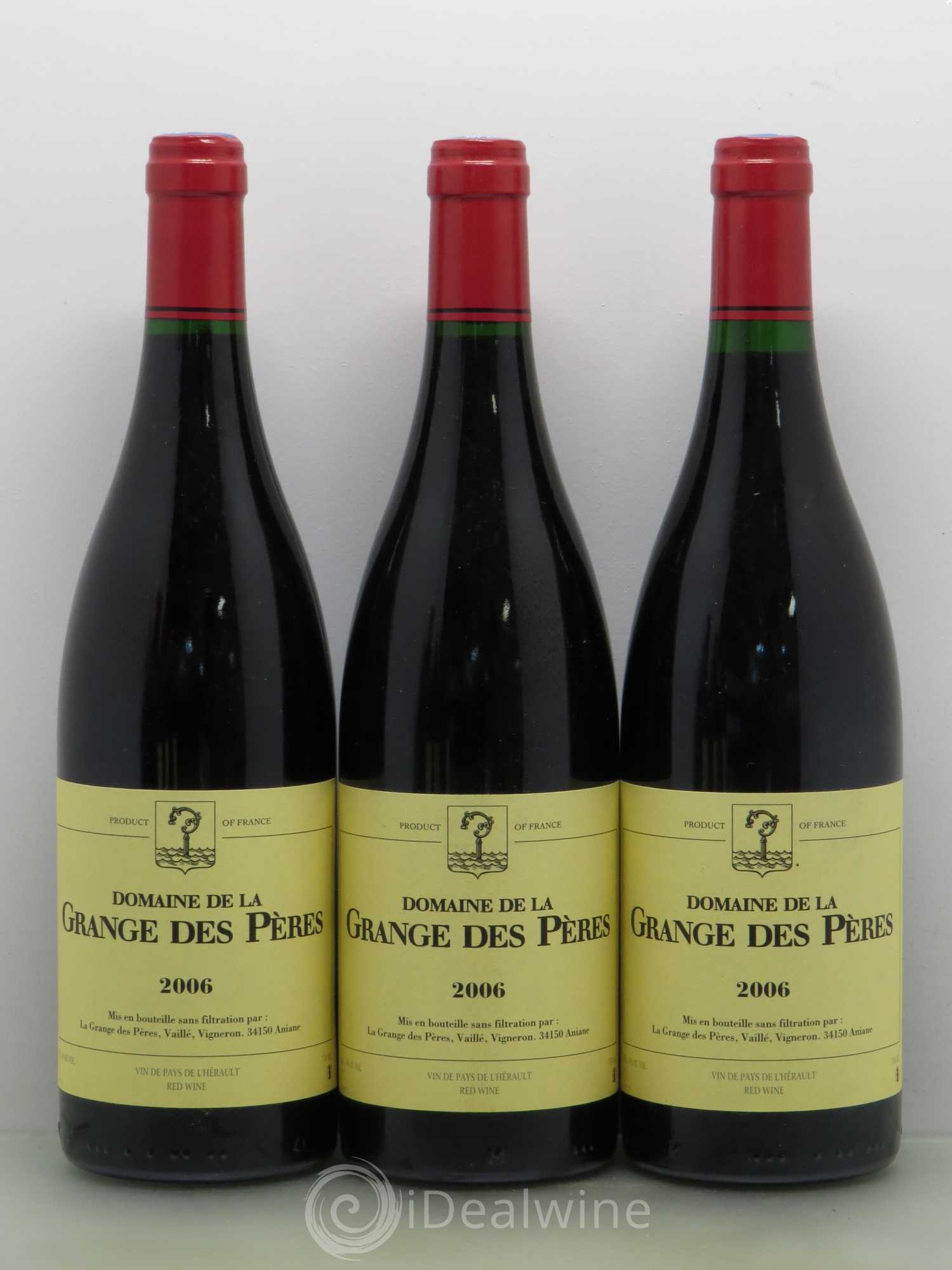 Pays d'Hérault Grange des Pères Laurent Vaillé 2006 - Lot de 6 bouteilles - 1